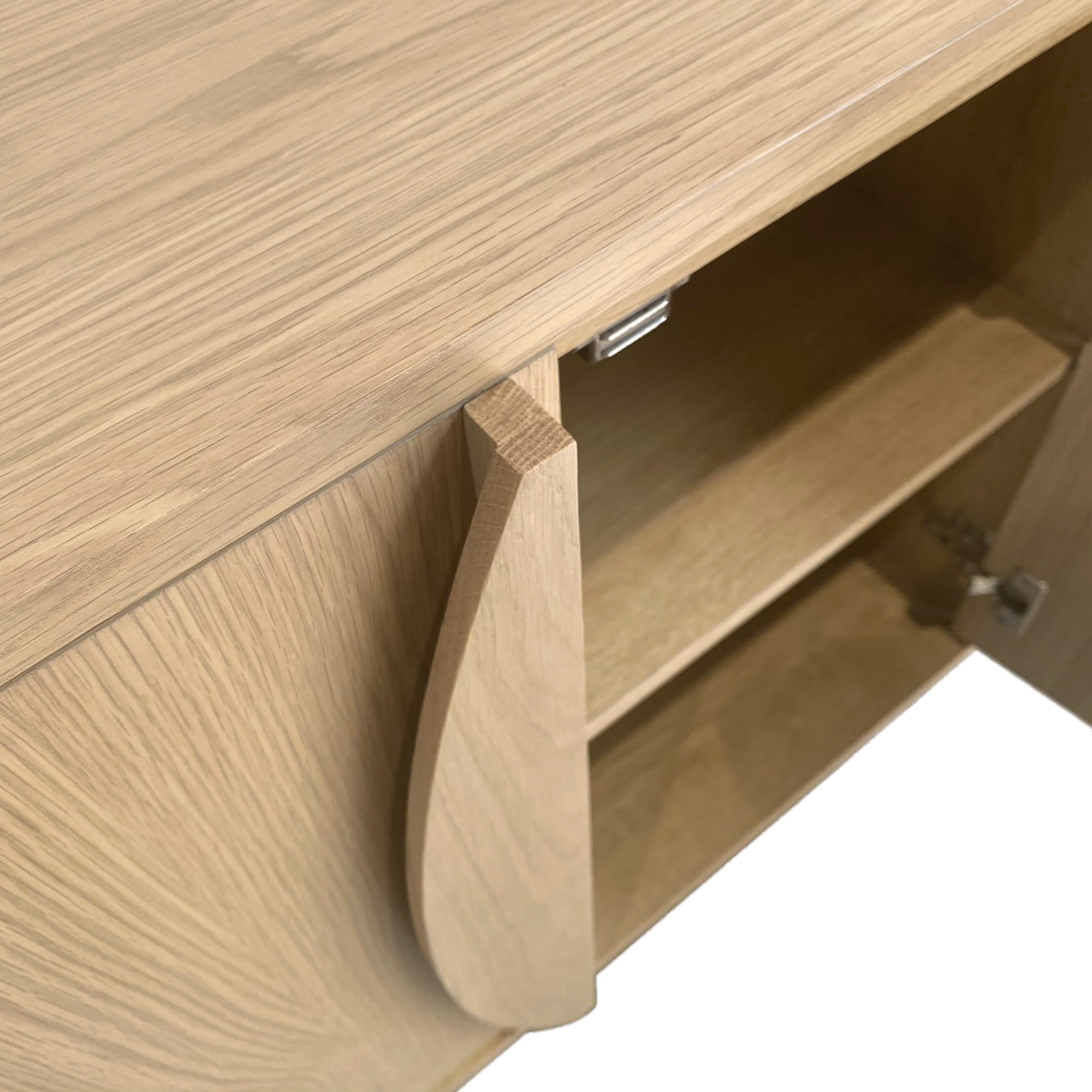Hadley Natural Oak Wood Sideboard - Small
