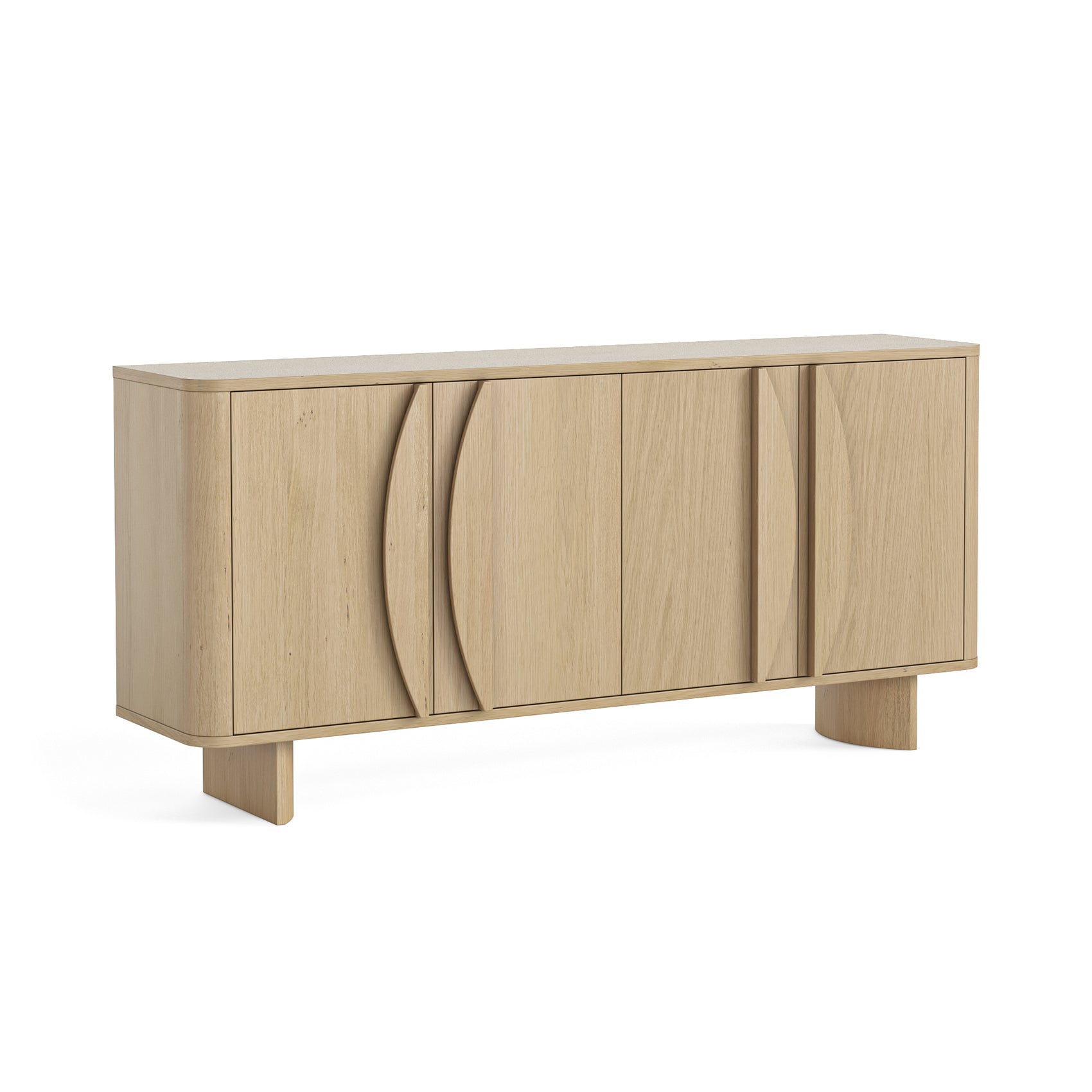 Hadley Natural Oak Wood Sideboard - Large