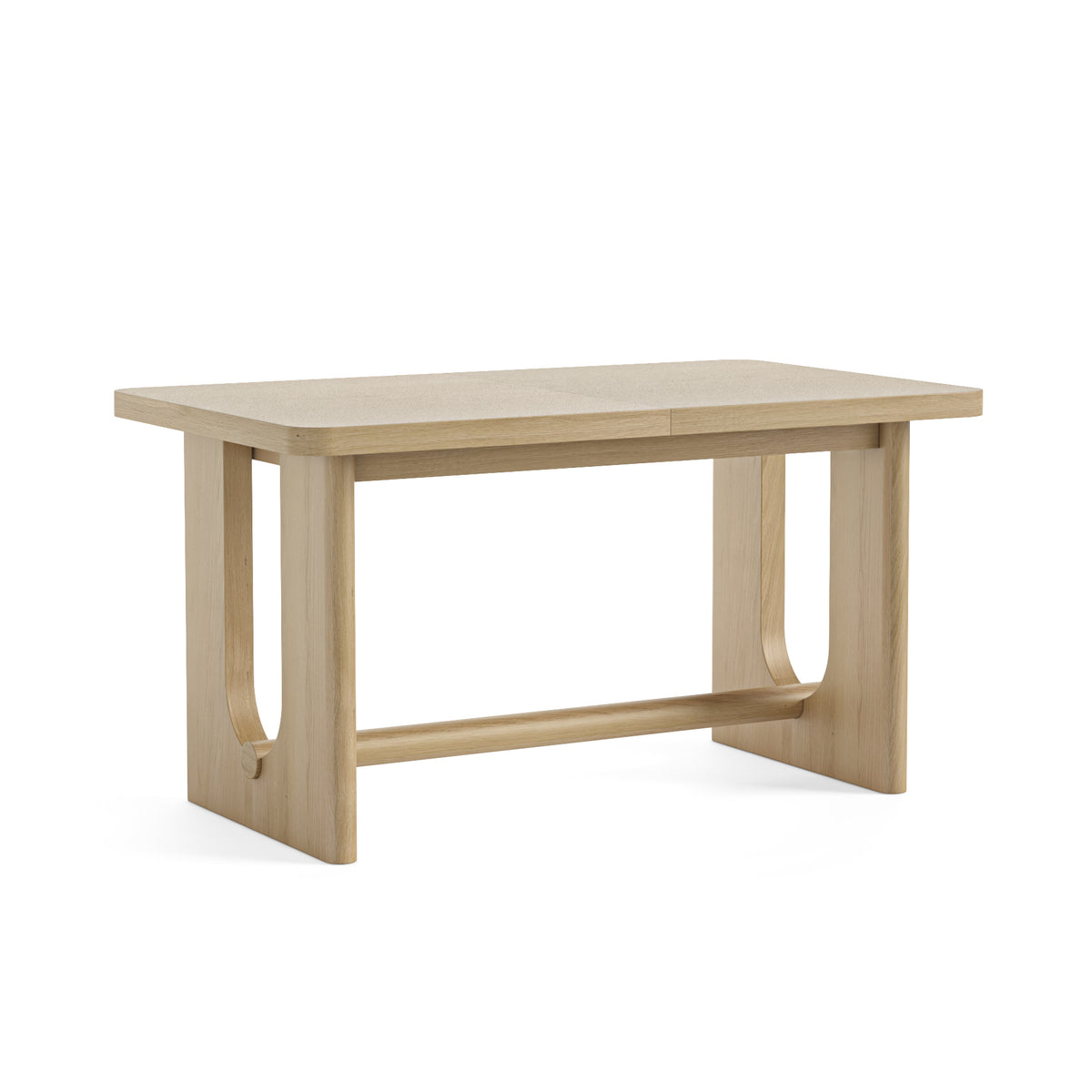 Hadley Light Oak Wood Small Extending Dining Table 150/195cm