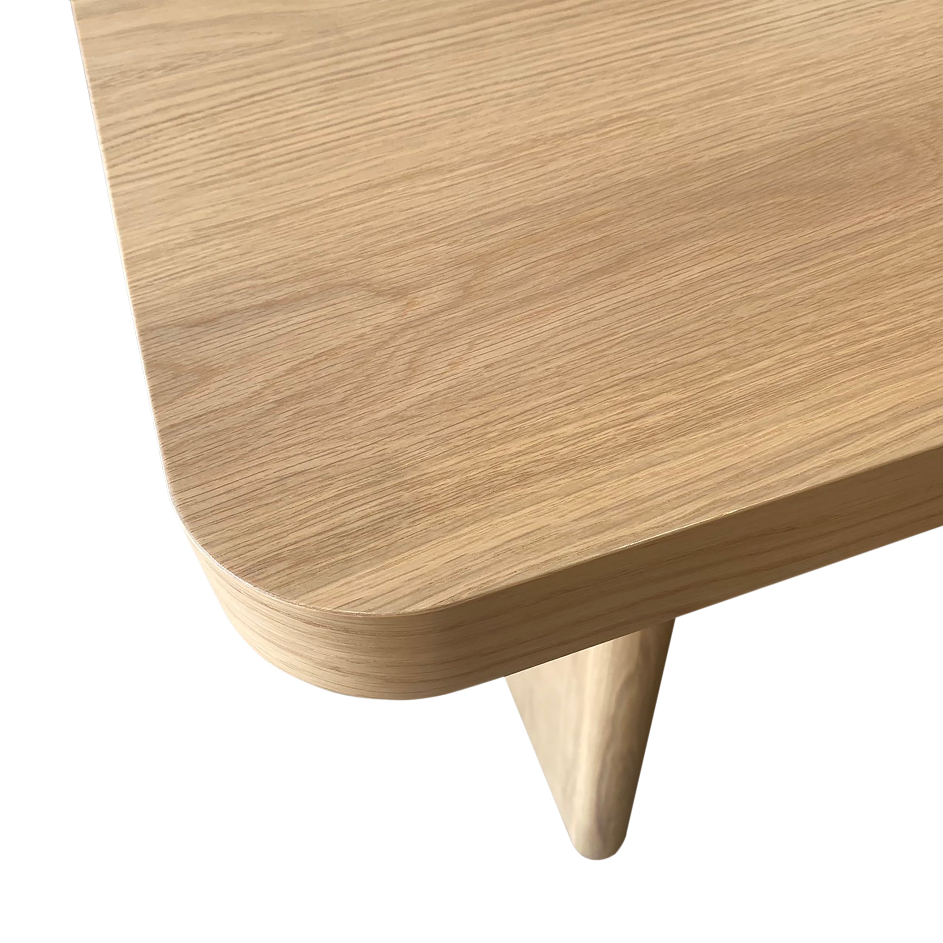 Hadley Natural Oak Wood Large Extending Dining Table 191/236cm