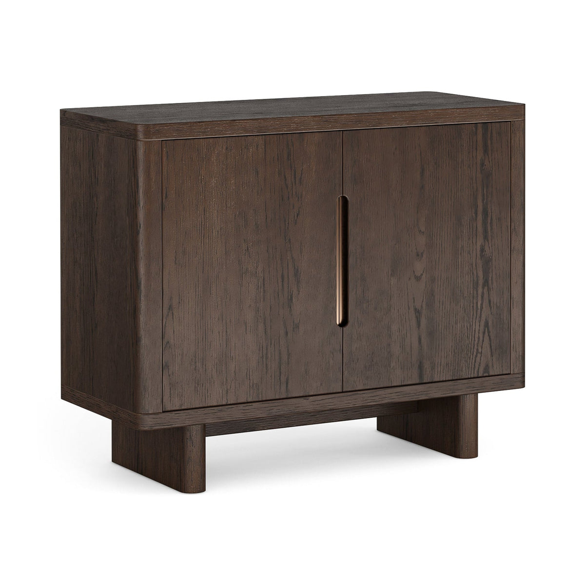 Dakota Walnut Brown Wood Sideboard - Small