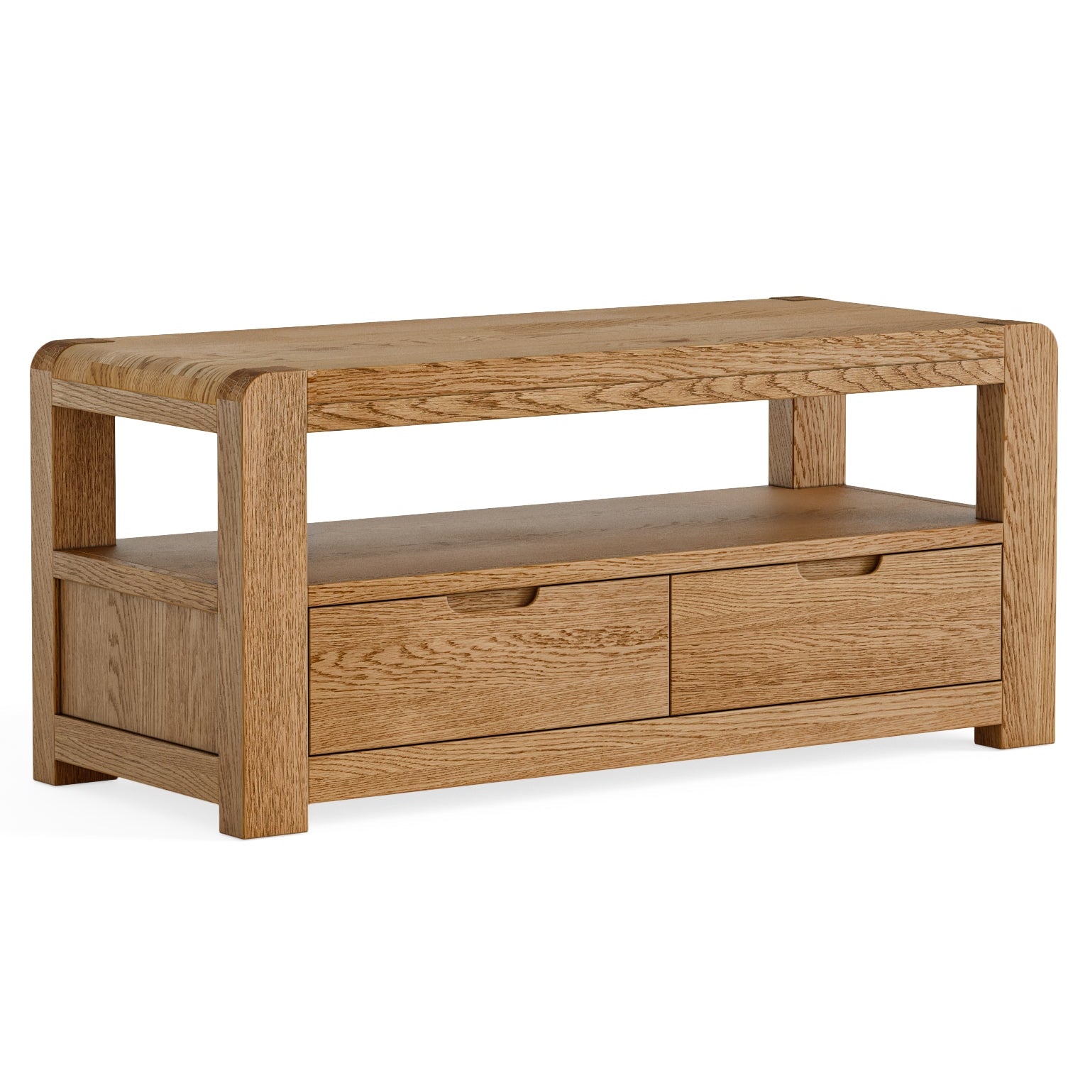 Kingsley Solid Oak 110cm TV Unit