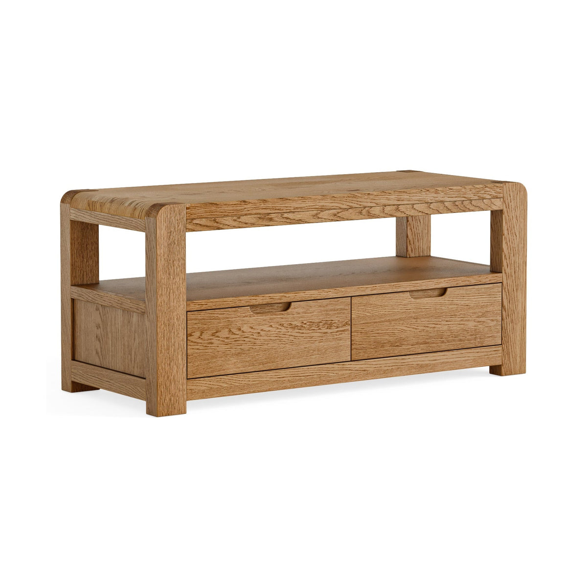 Kingsley Solid Oak 110cm TV Unit