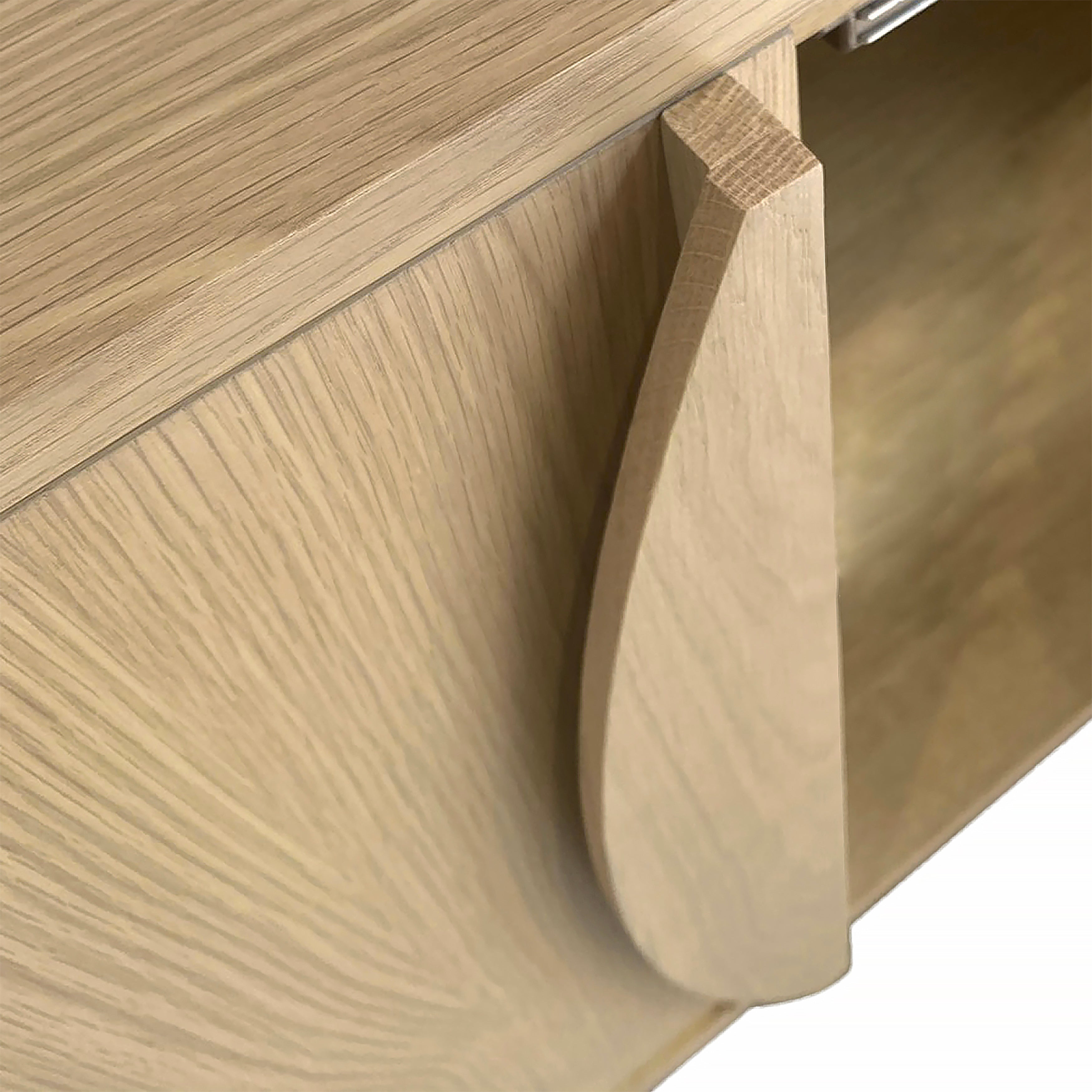 Hadley Natural Oak Wood Display Unit