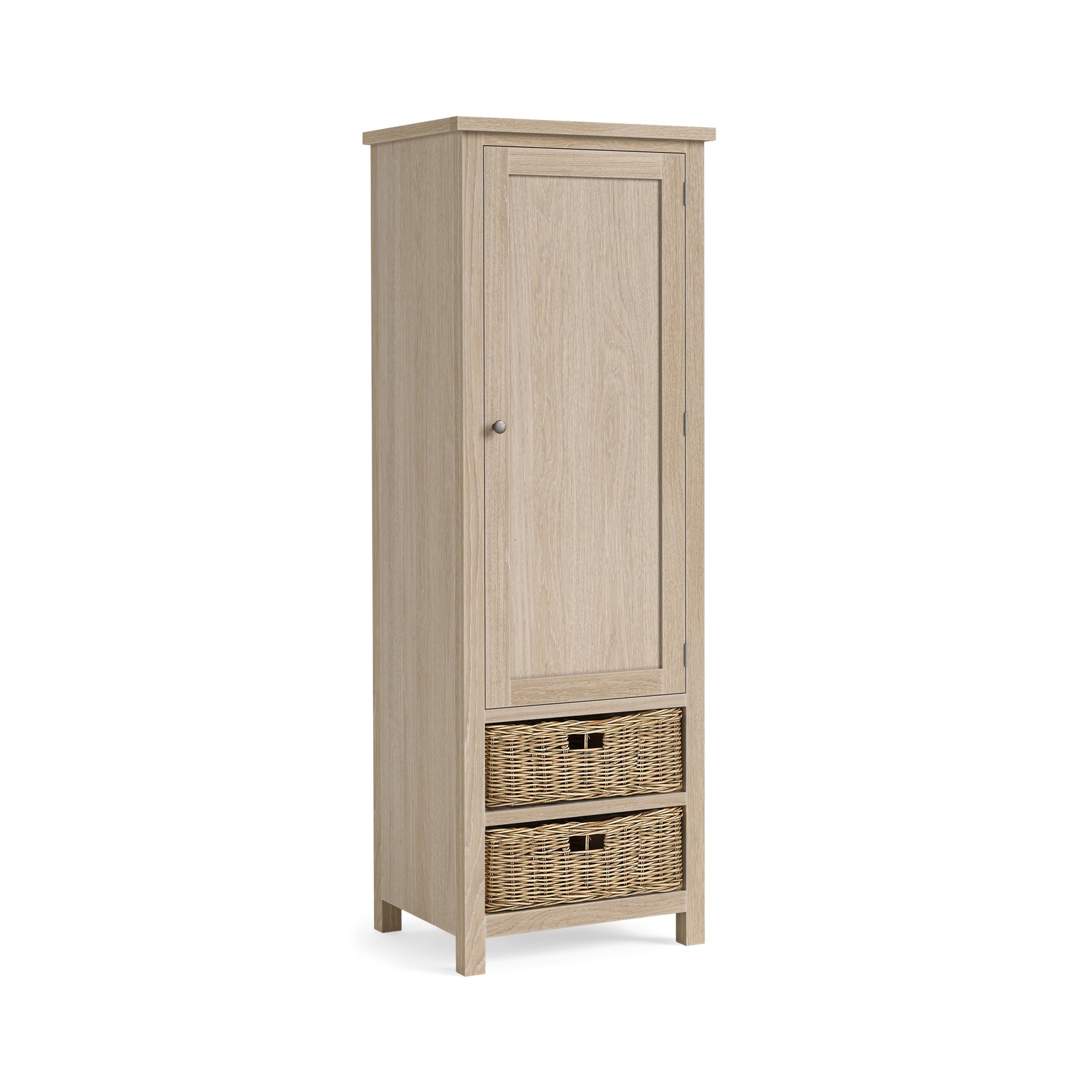 Somerton Whitewash Oak Wood Ladder Unit