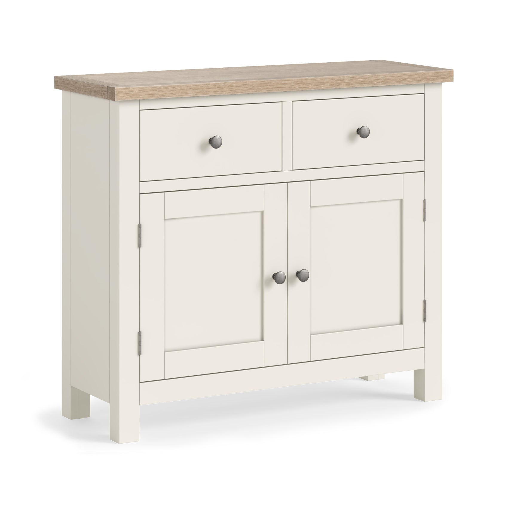 Somerton Coconut White Oak Wood Sideboard - Medium