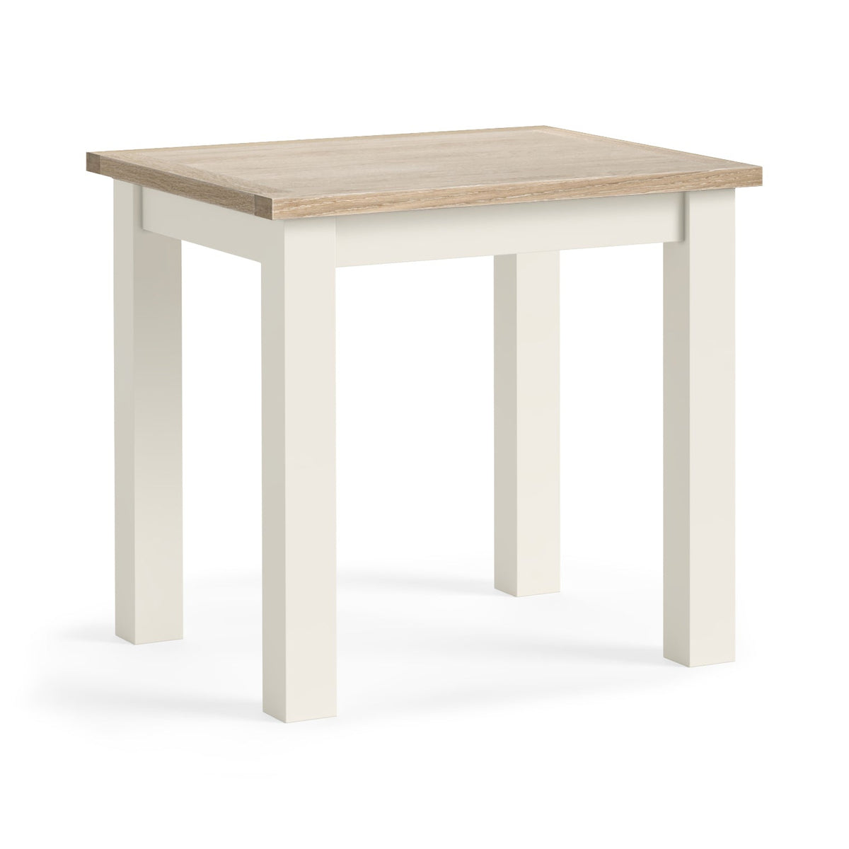 Somerton Coconut White Oak Wood Bistro Table