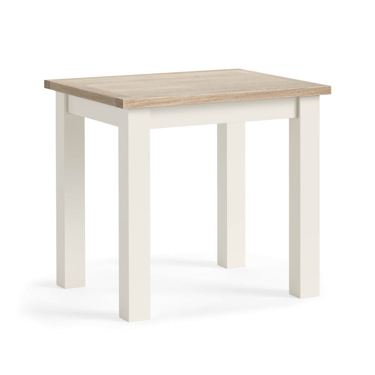 Somerton Coconut White Oak Wood Bistro Table