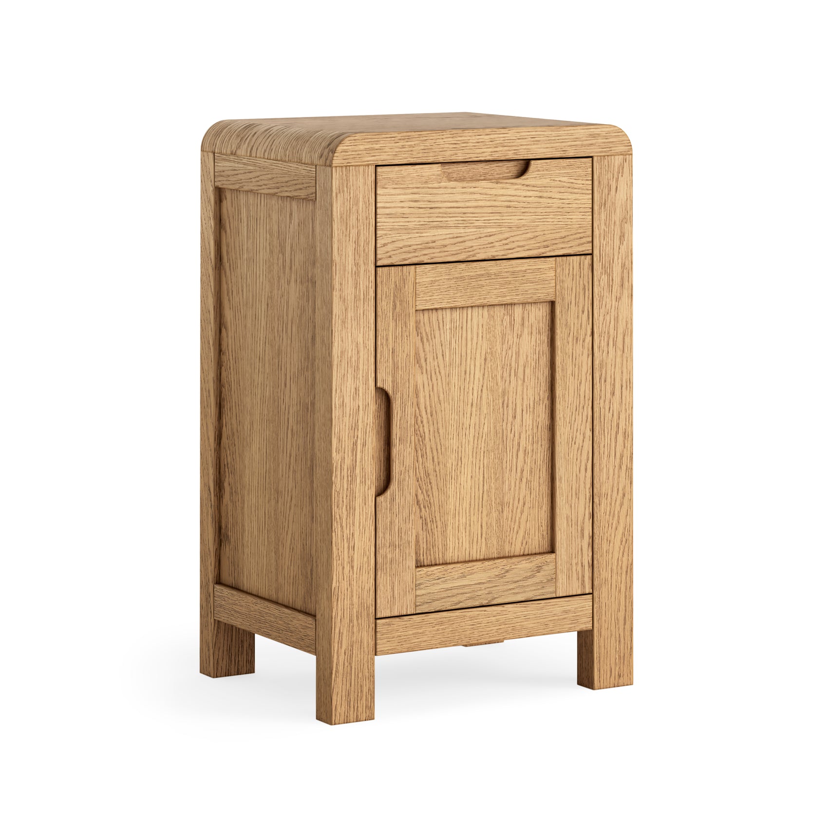 Hadley Oak Wood Single Cupboard