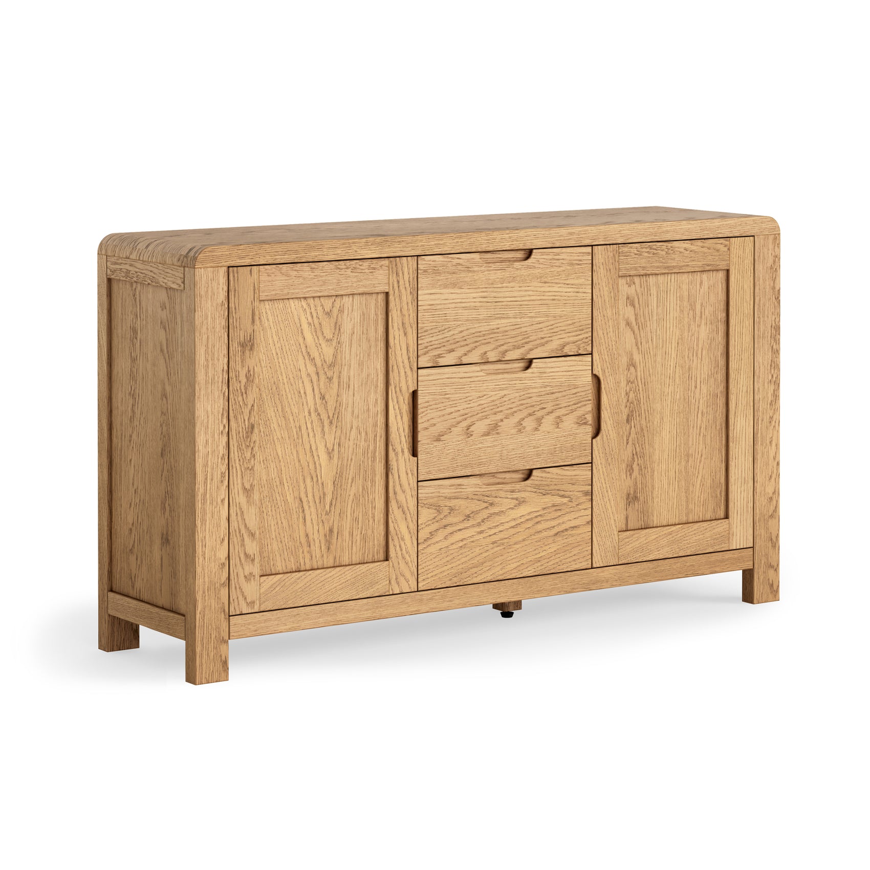Hadley Oak Wood Sideboard - Large