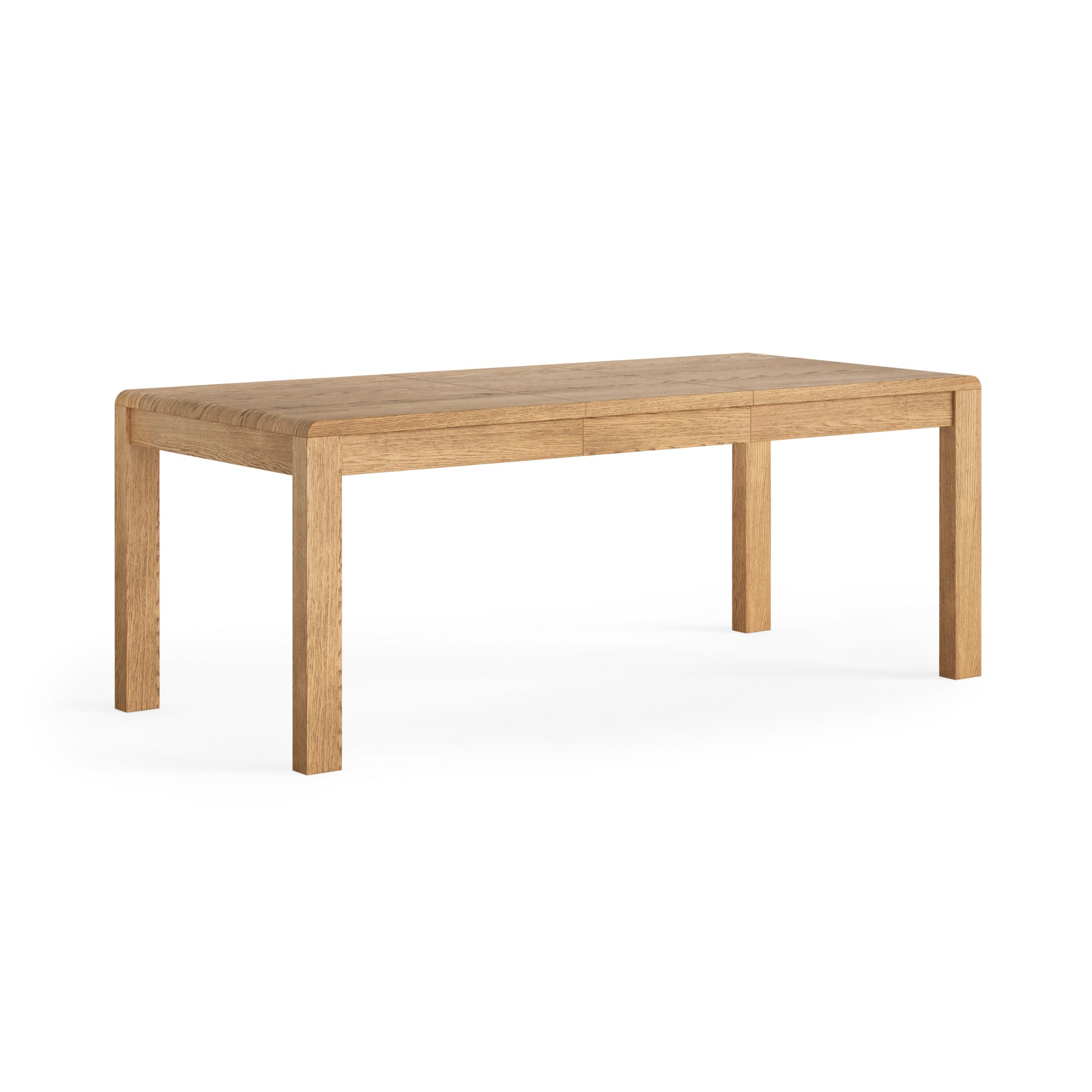 Hadley Oak Wood Small Extending Dining Table 150/200cm
