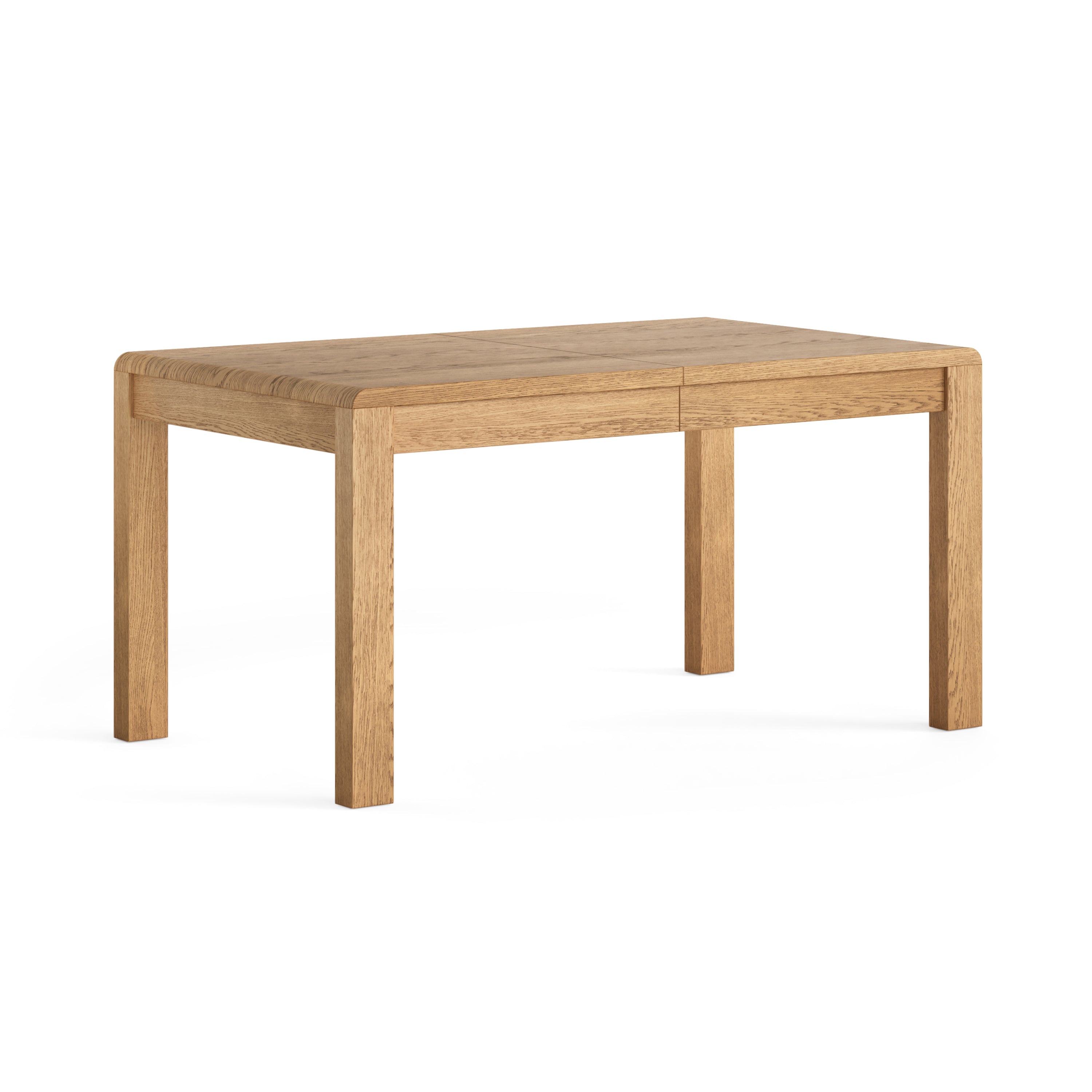 Hadley Oak Wood Small Extending Dining Table 150/200cm