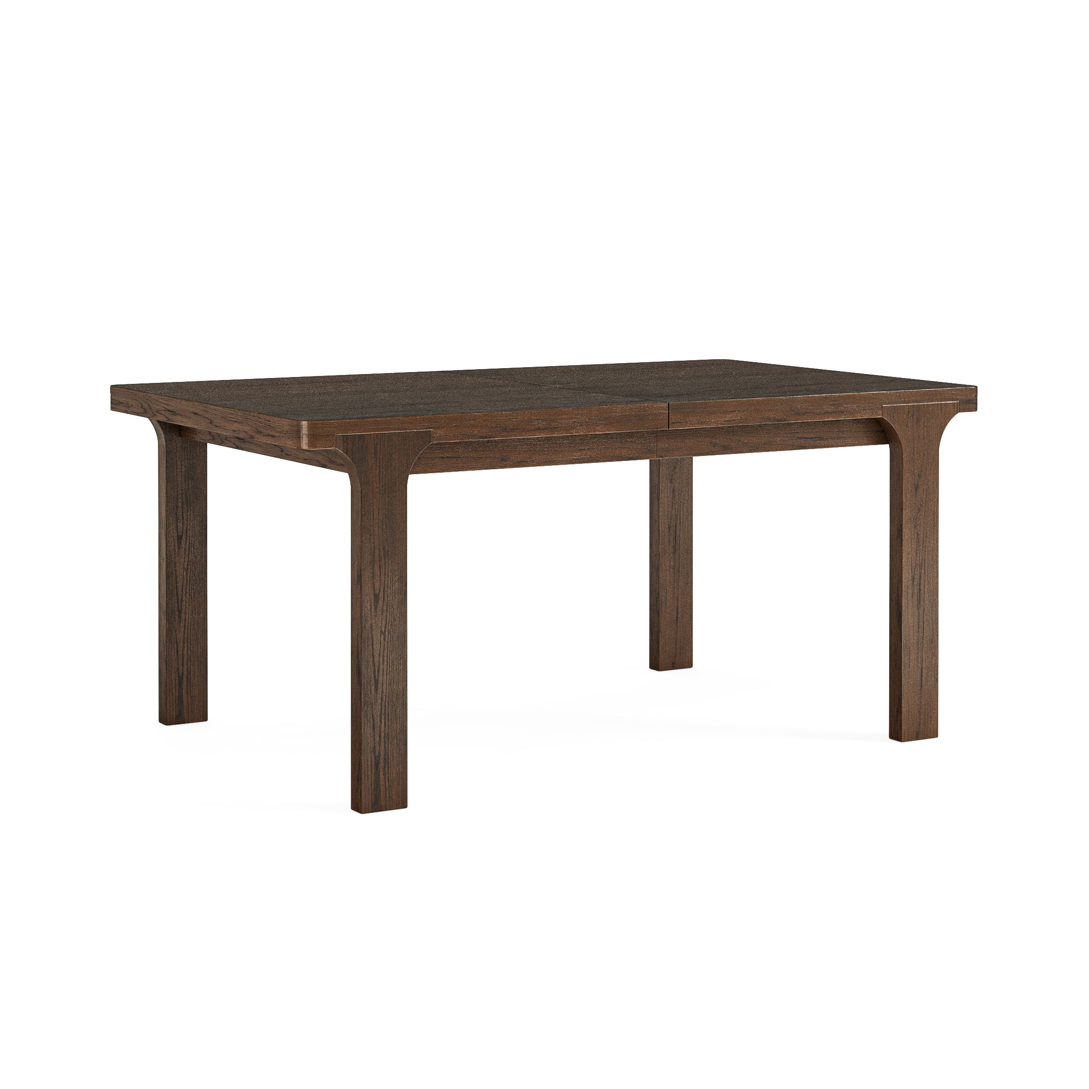 Dakota Brown Oak Wood Large Extending Dining Table 165/215cm