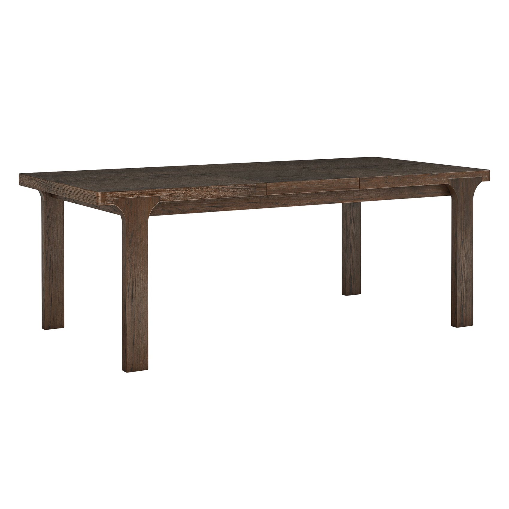 Dakota Brown Oak Wood Large Extending Dining Table 165/215cm