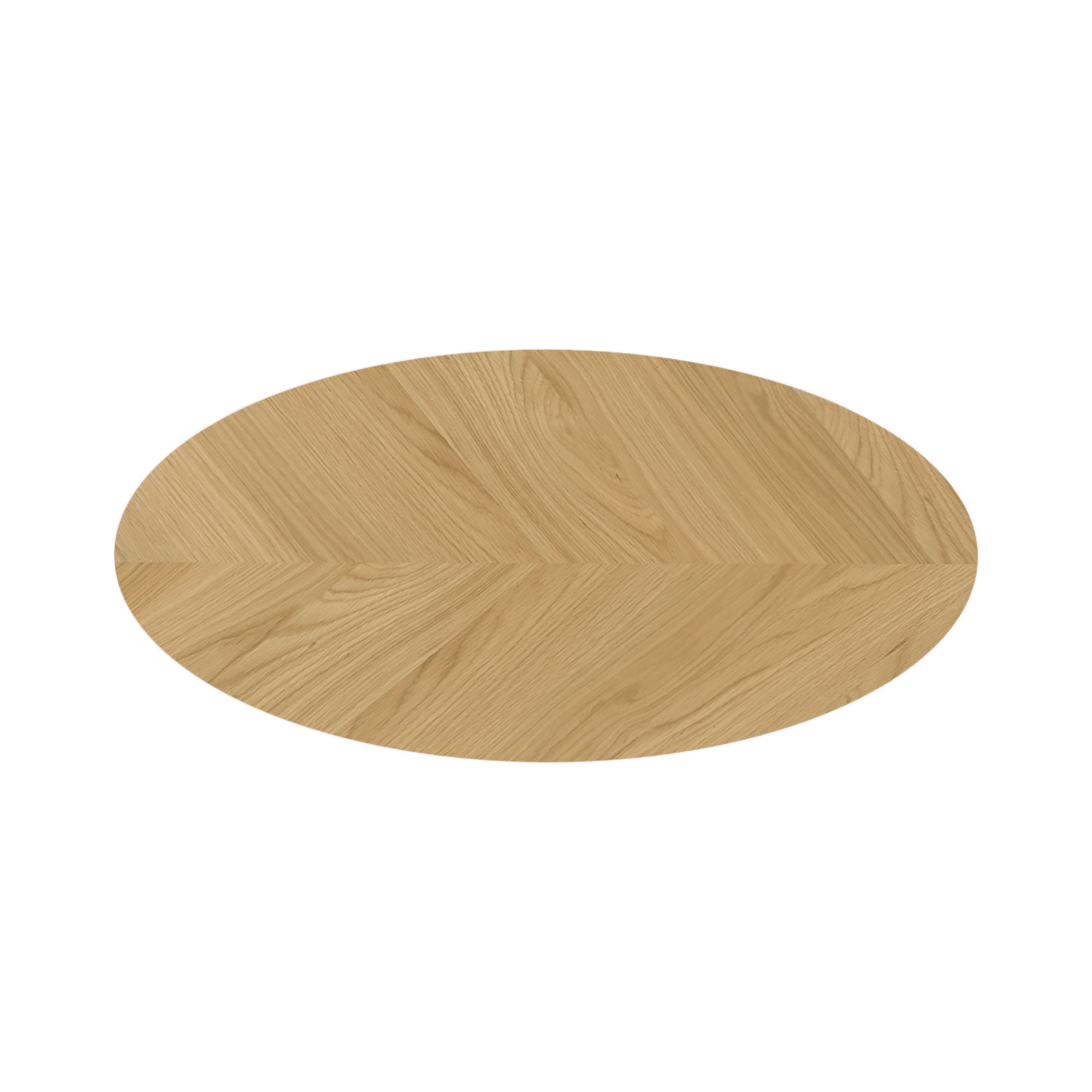 Florenza Oak Wood Elip Coffee Table