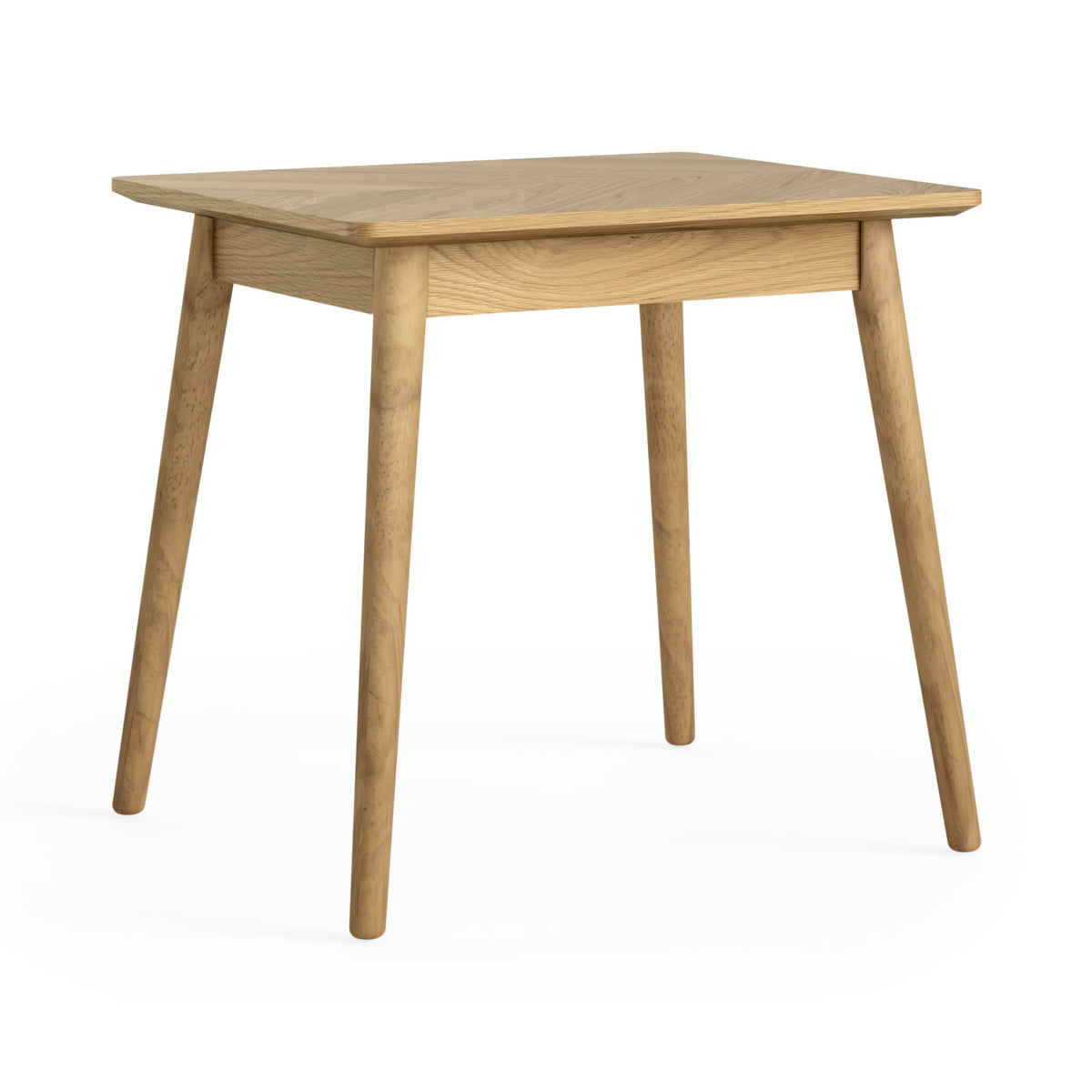 Florenza Oak Wood Bistro Dining Table 800 X 700