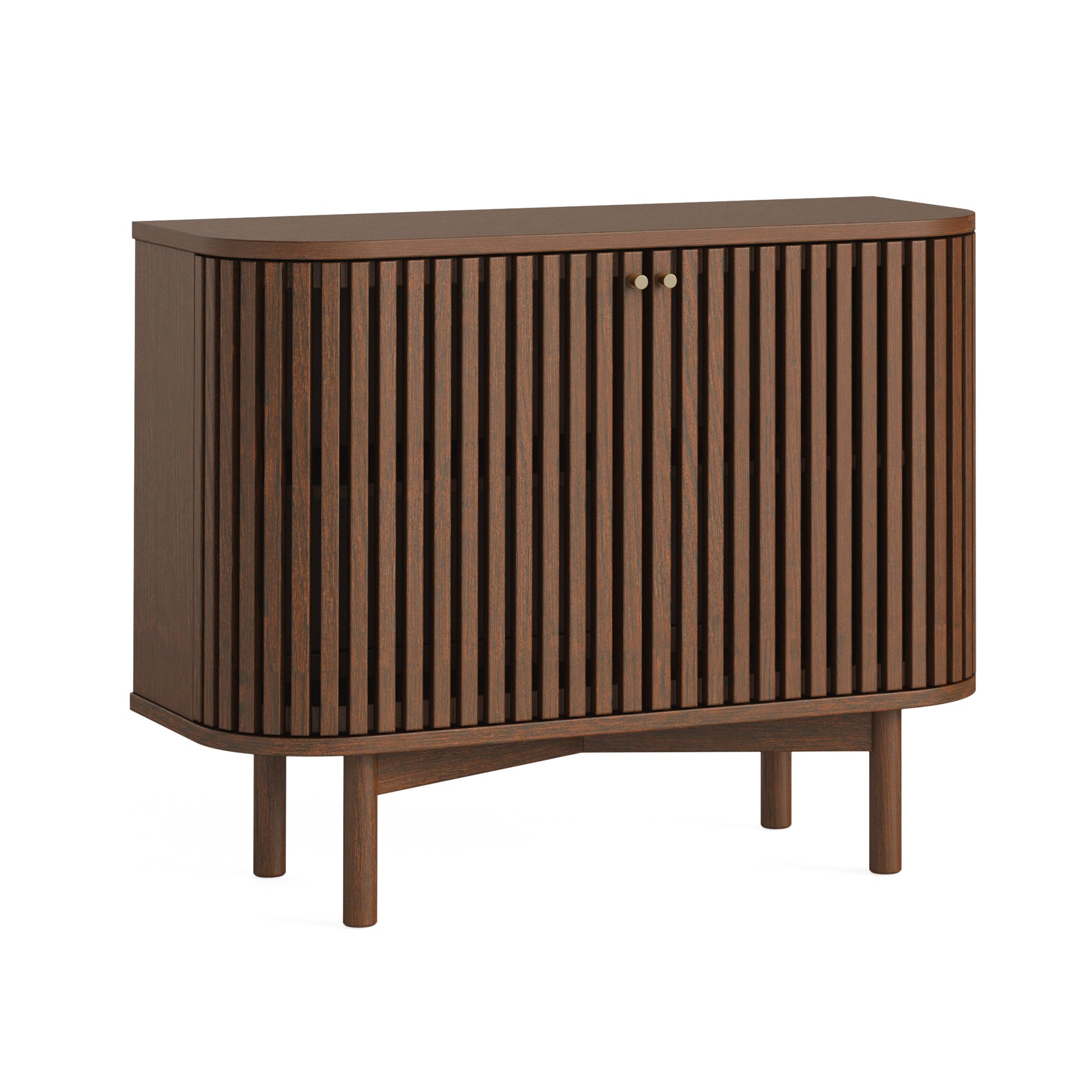 Colton Brown Wood Sideboard - Small