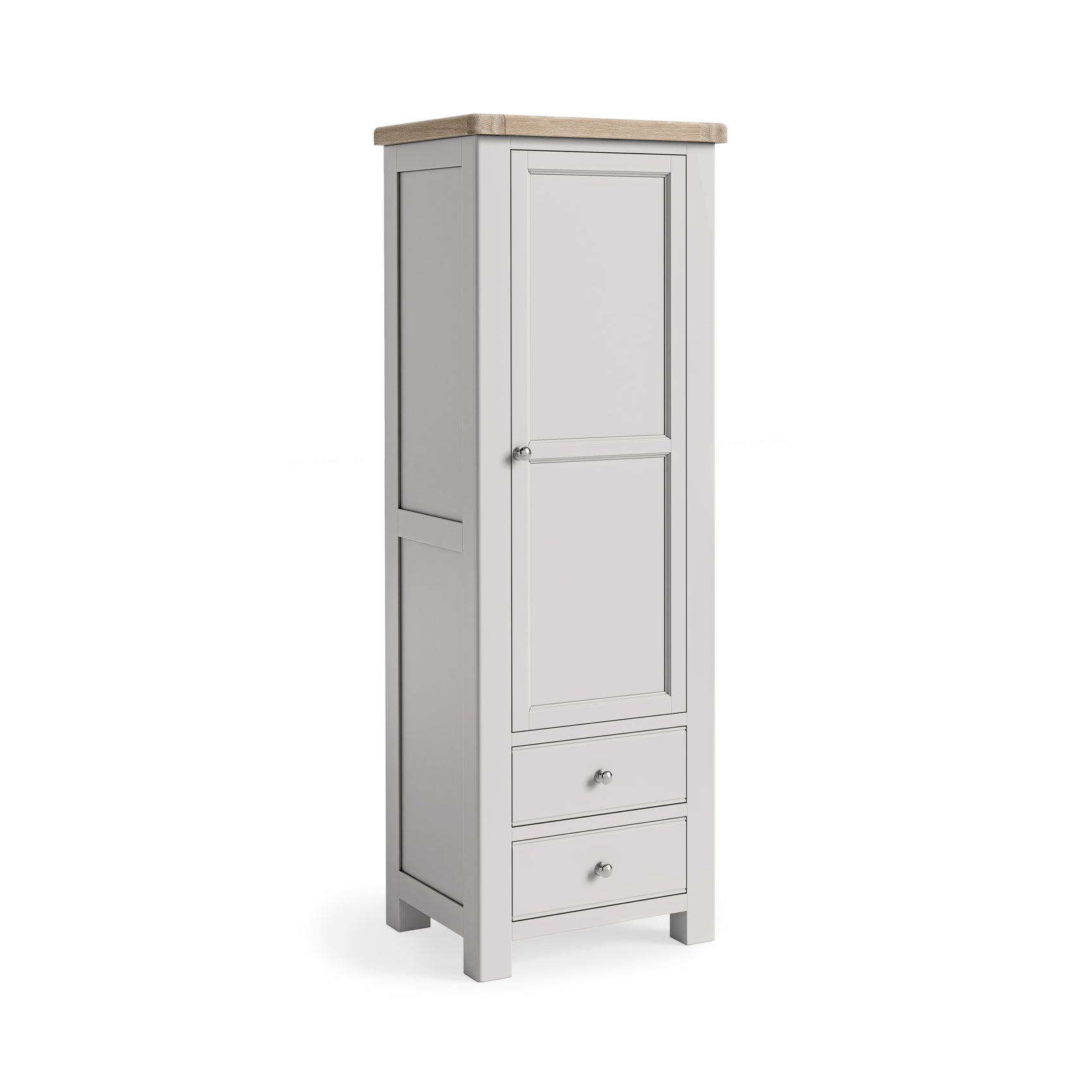 Hartwell Grey Wood Single Ladder Display Unit