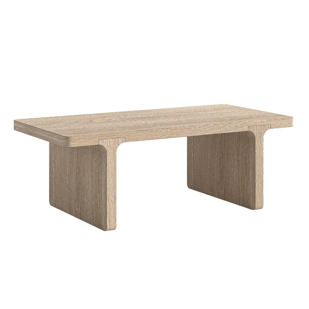 Brooklyn Oak Wood Rectangle Coffee Table