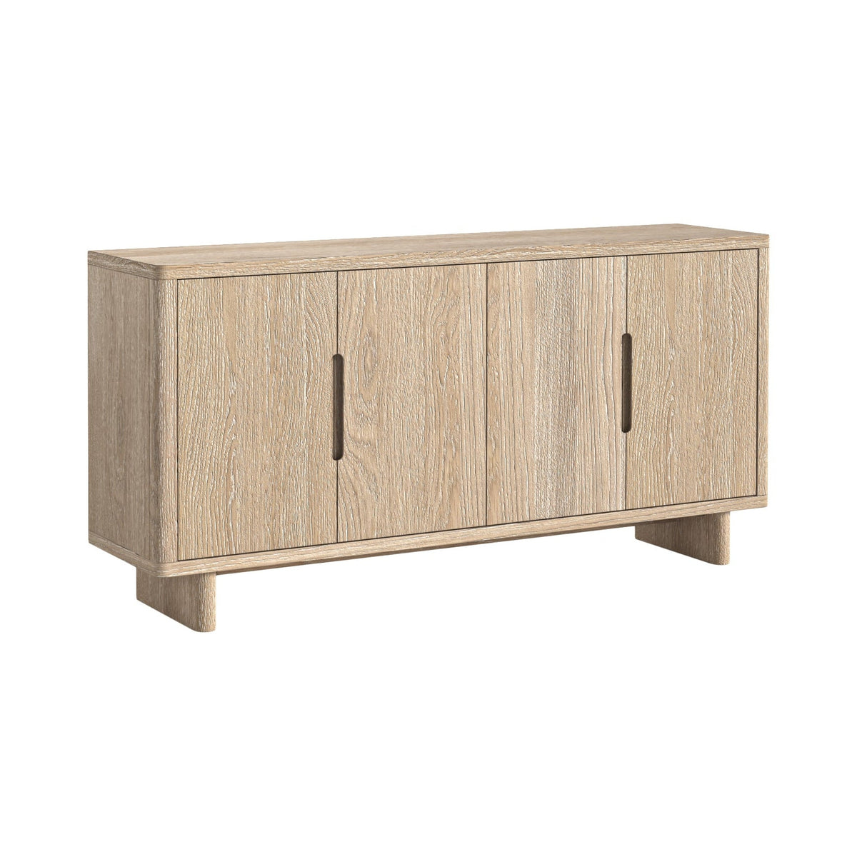 Brooklyn Oak Wood Sideboard - Large