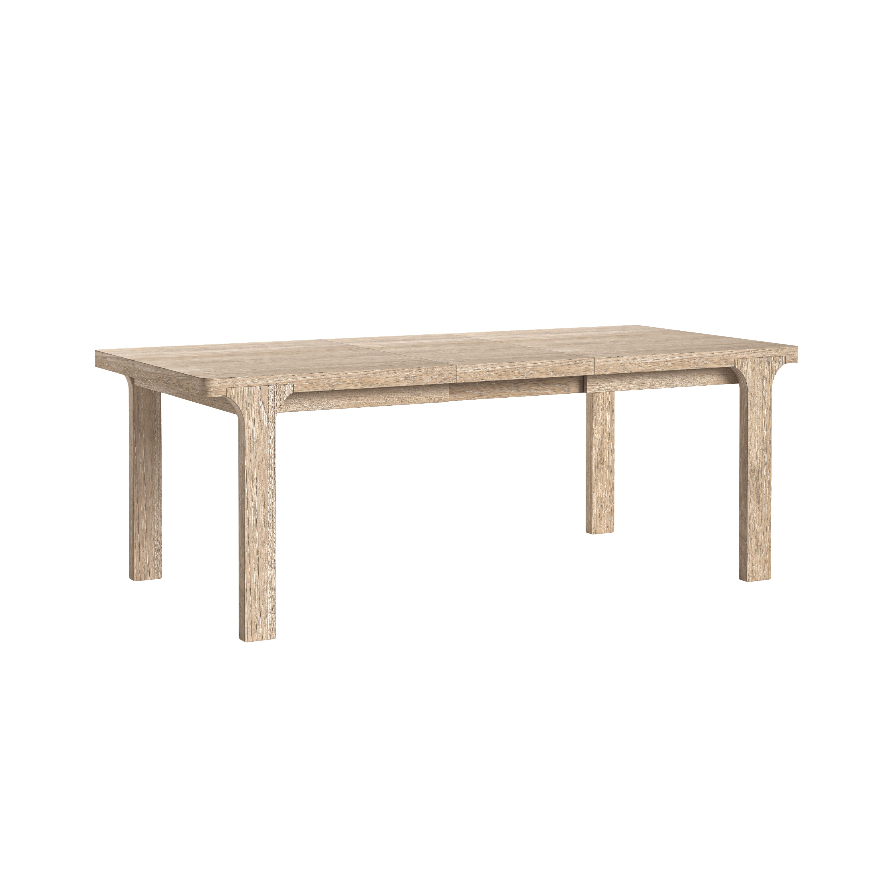 Brooklyn Oak Wood Large Extending Dining Table 165/215cm