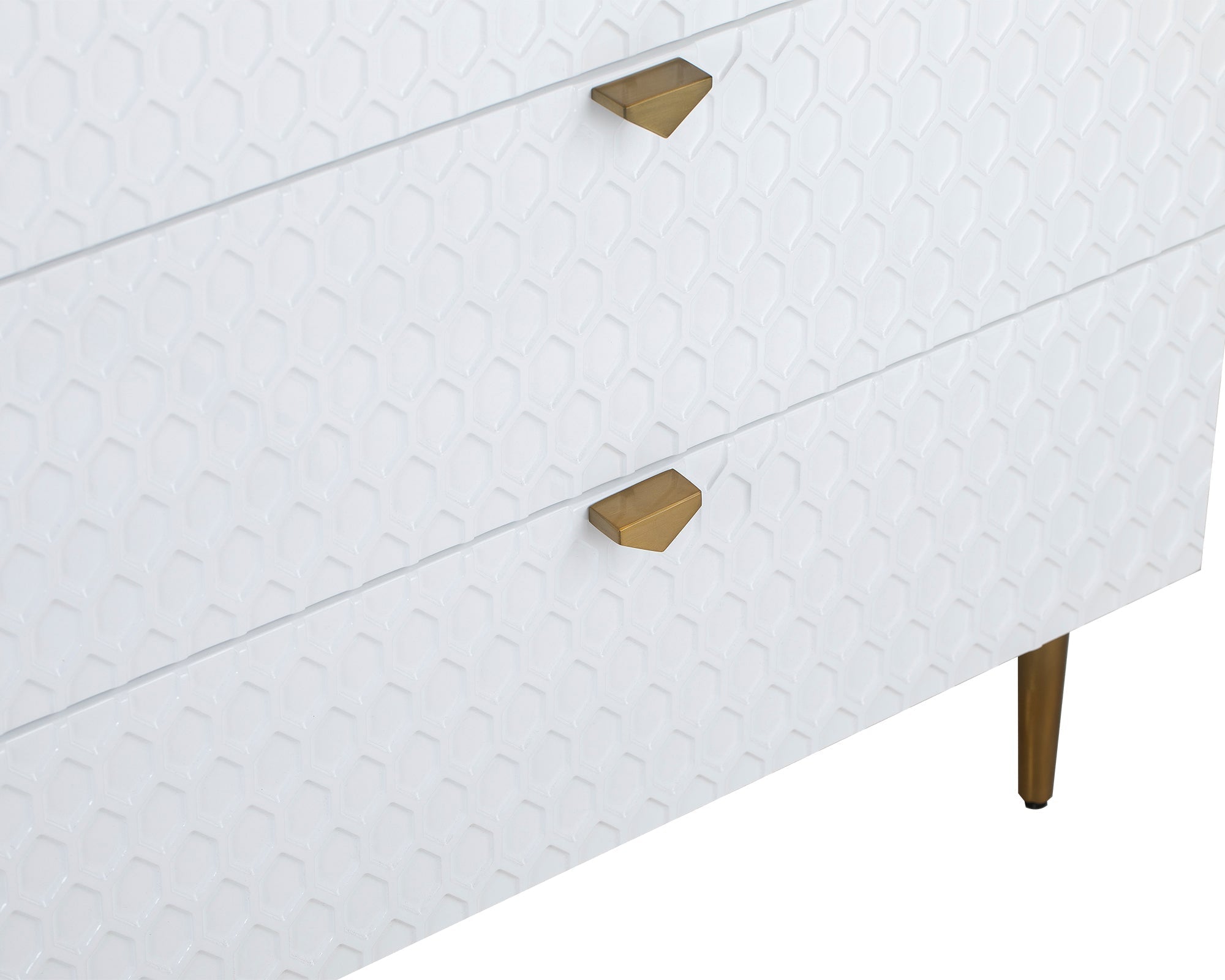 Bolero Chest Of Drawers - White High Gloss