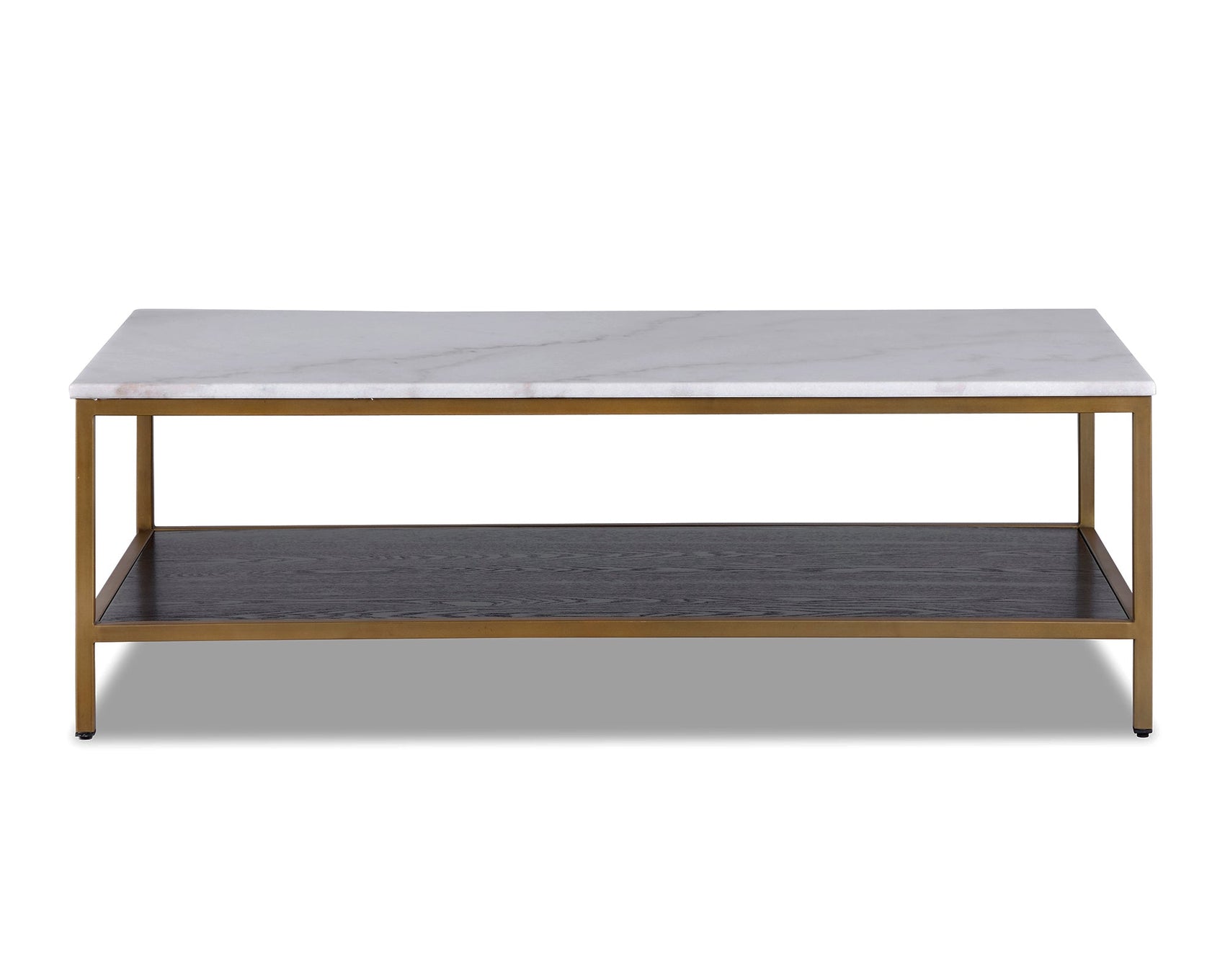 Max White Marble Rectangular Coffee Table