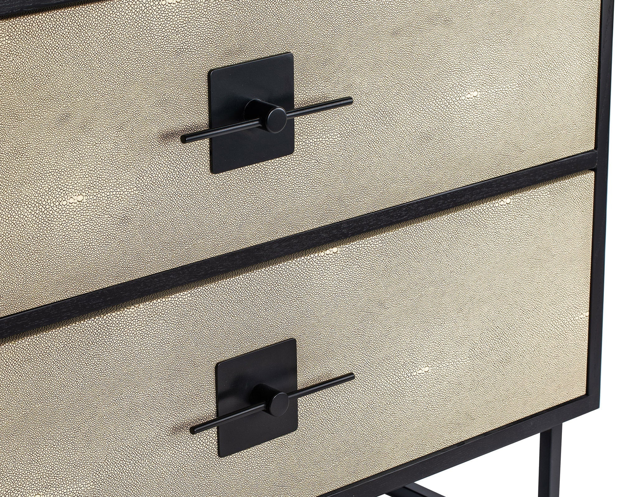 Noma 9 Chest Of Drawers - Beige Shagreen