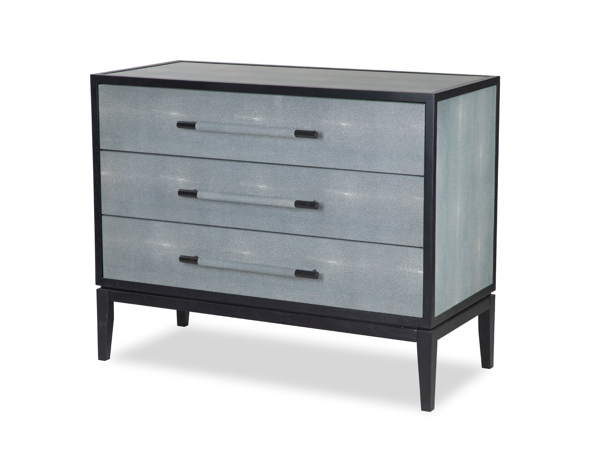 Bologna Chest of Drawers - Grey Faux Leather
