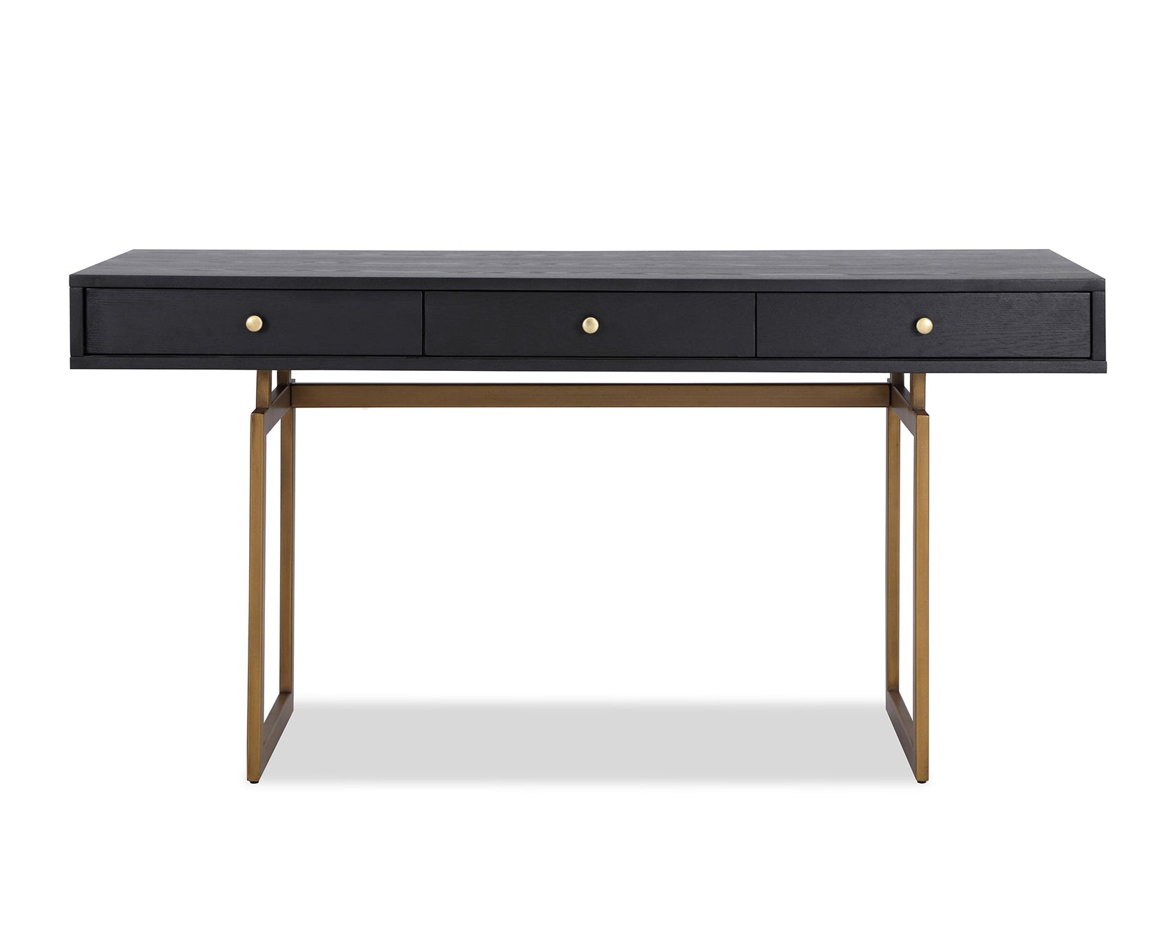 Hamilton Antique Brass Desk