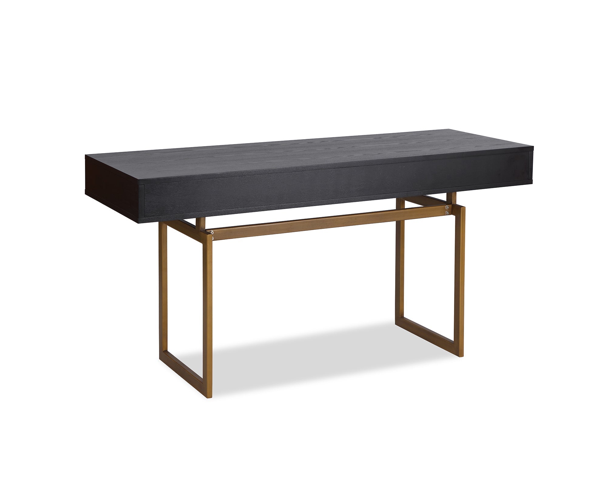 Hamilton Desk - Antique Brass