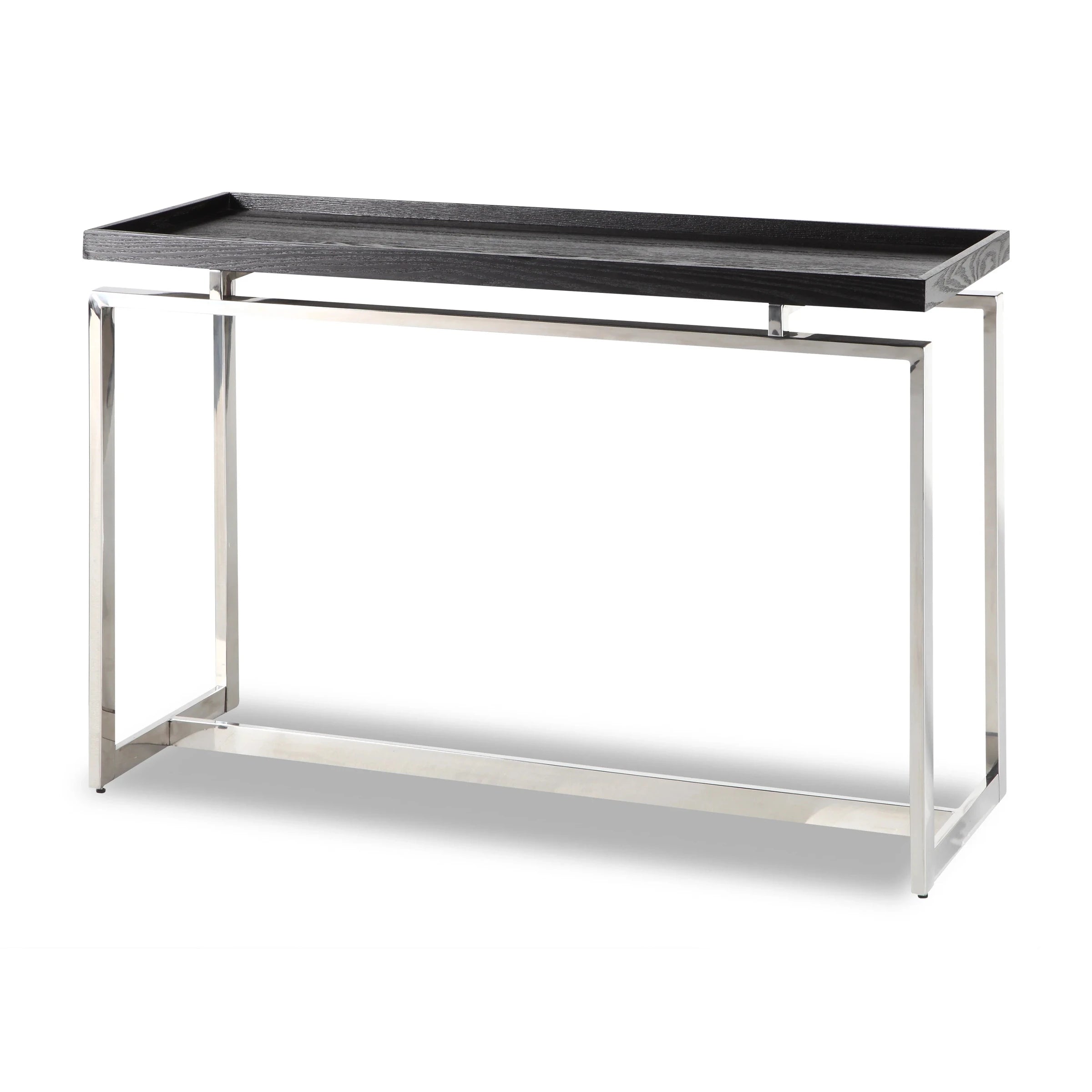 Malcom Black Wood Console Table
