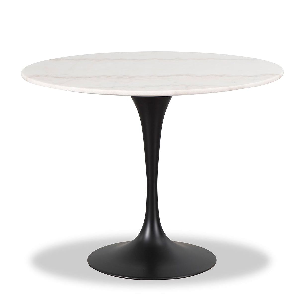 Telma White Marble Round Dining Table I