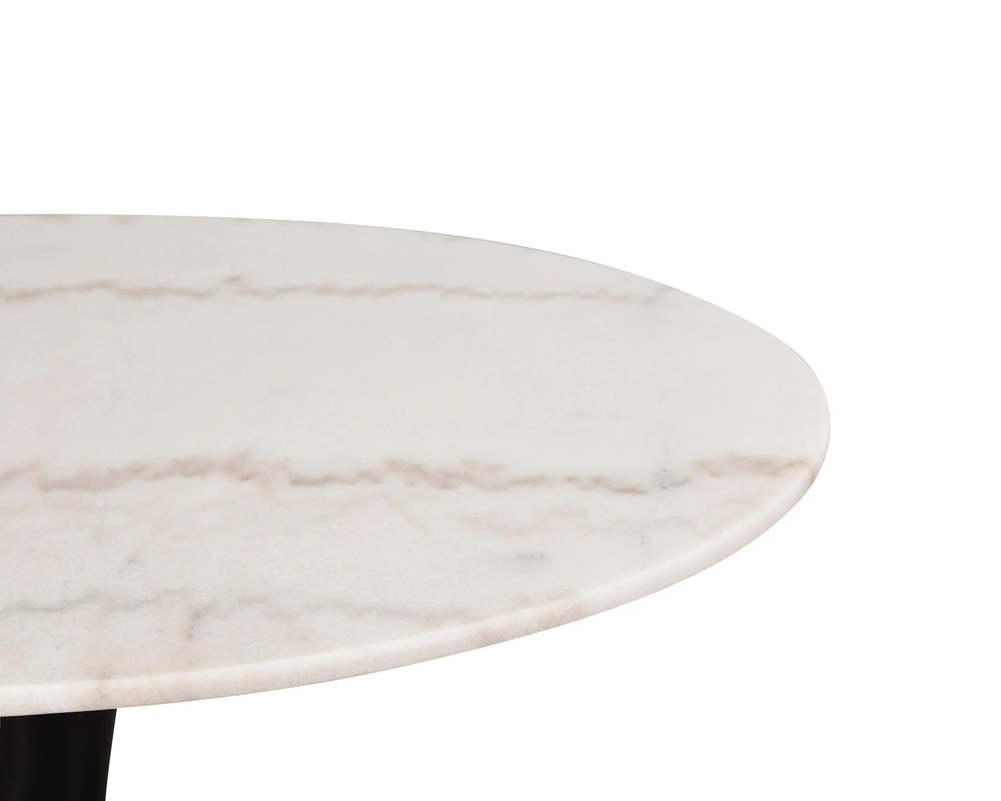 Telma White Marble Round Dining Table II