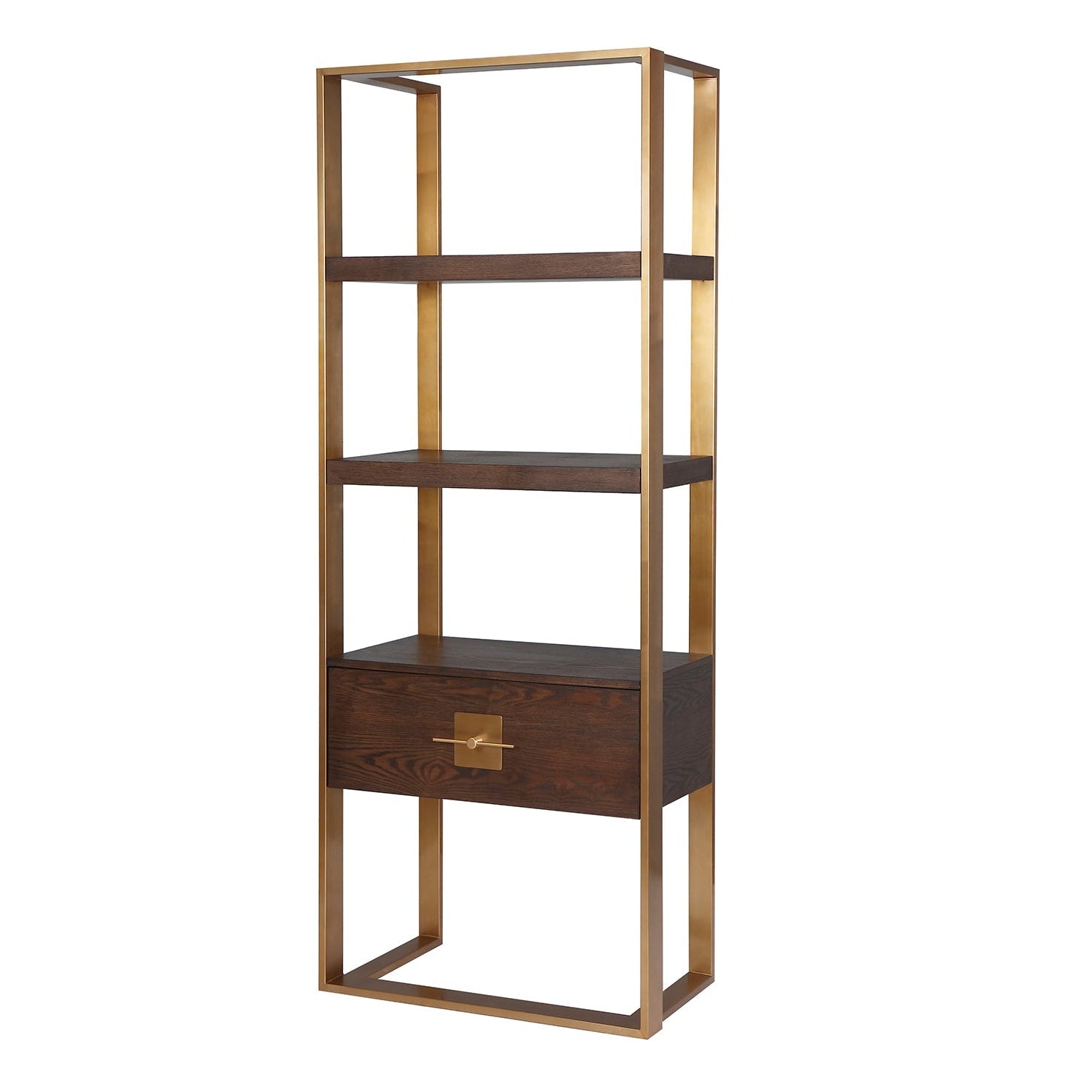 Ophir Dark Brown Ash & Dark Brass Display Unit