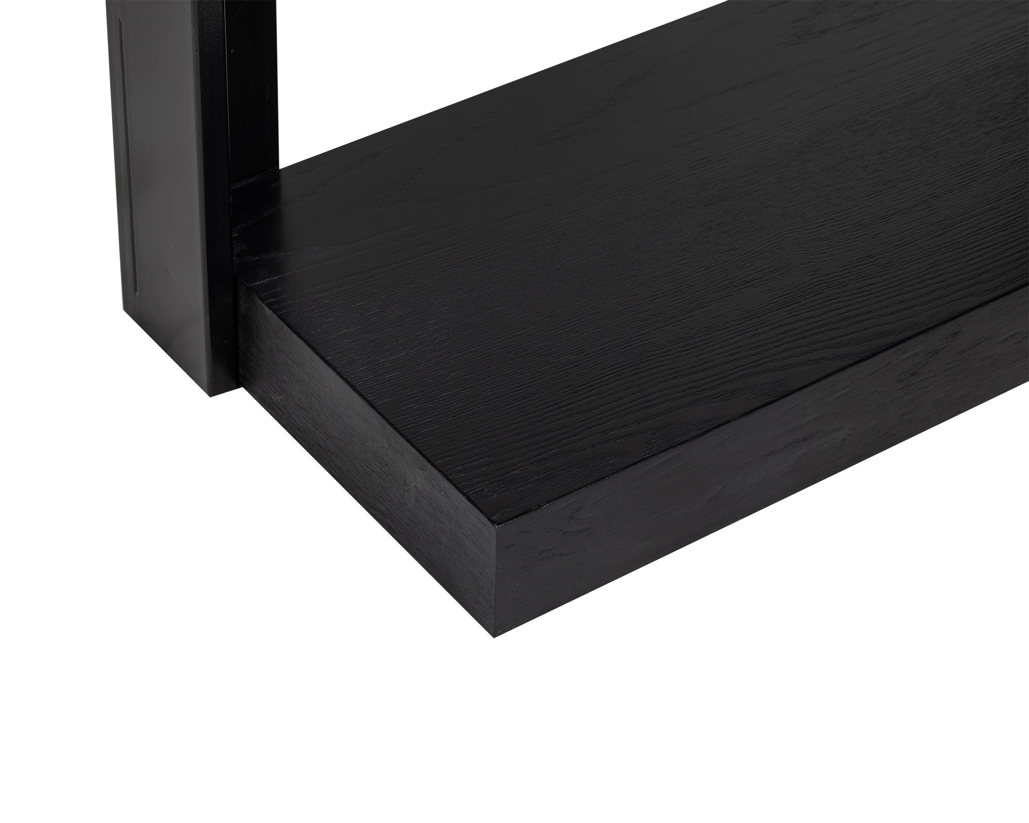 Mauro Shelving - Black Ash Wood
