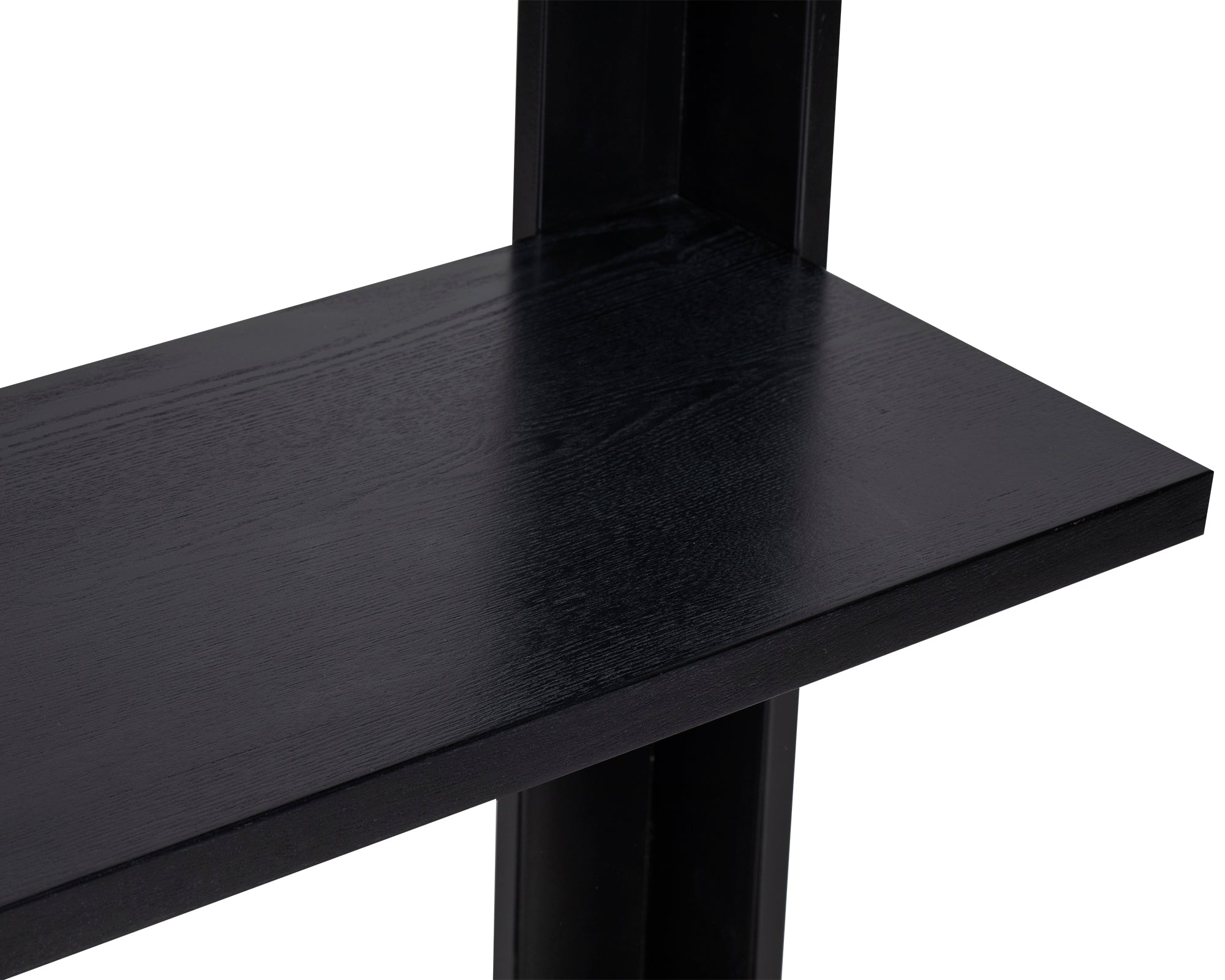 Mauro Shelving - Black Ash Wood