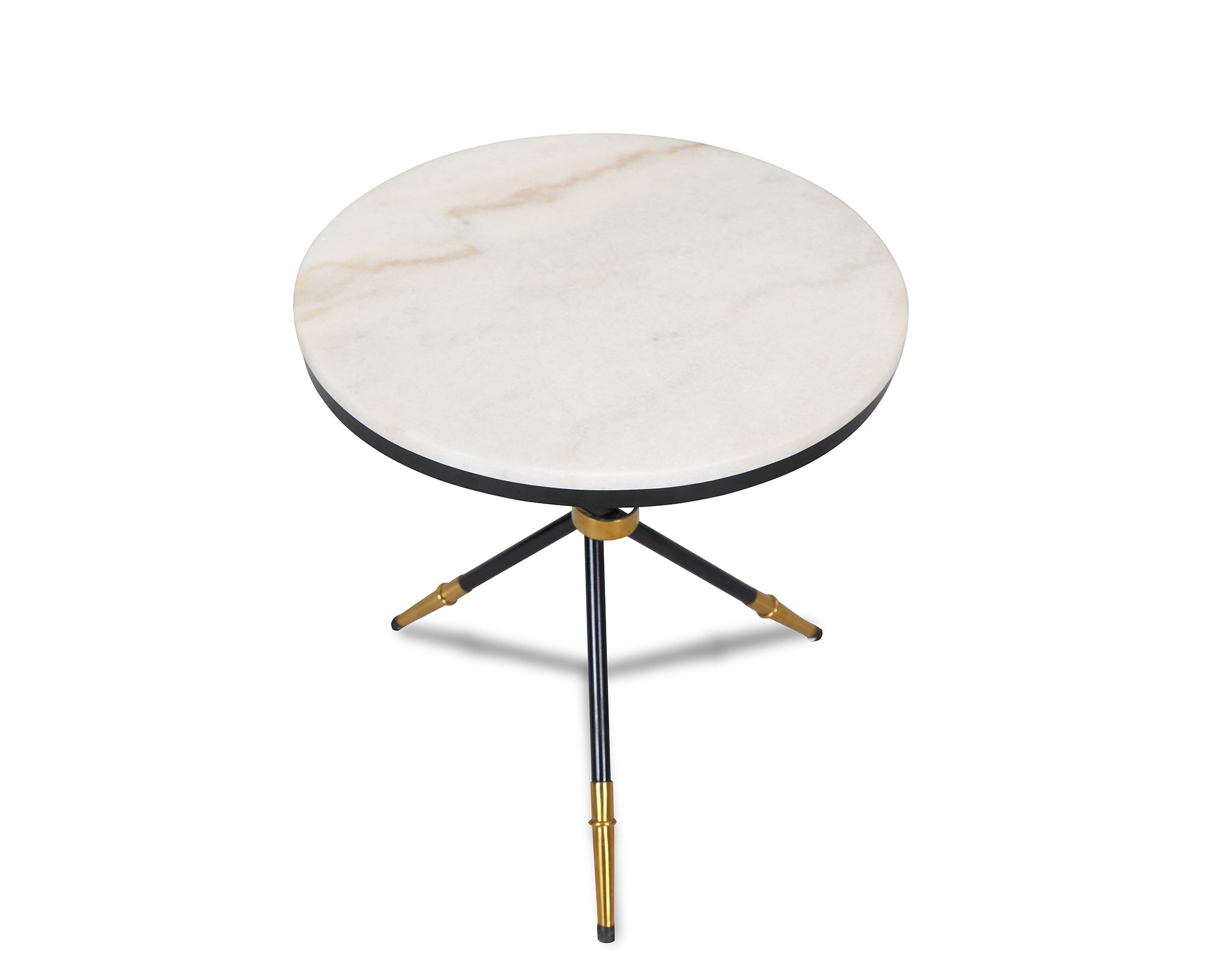 Eton Side Table - White Marble