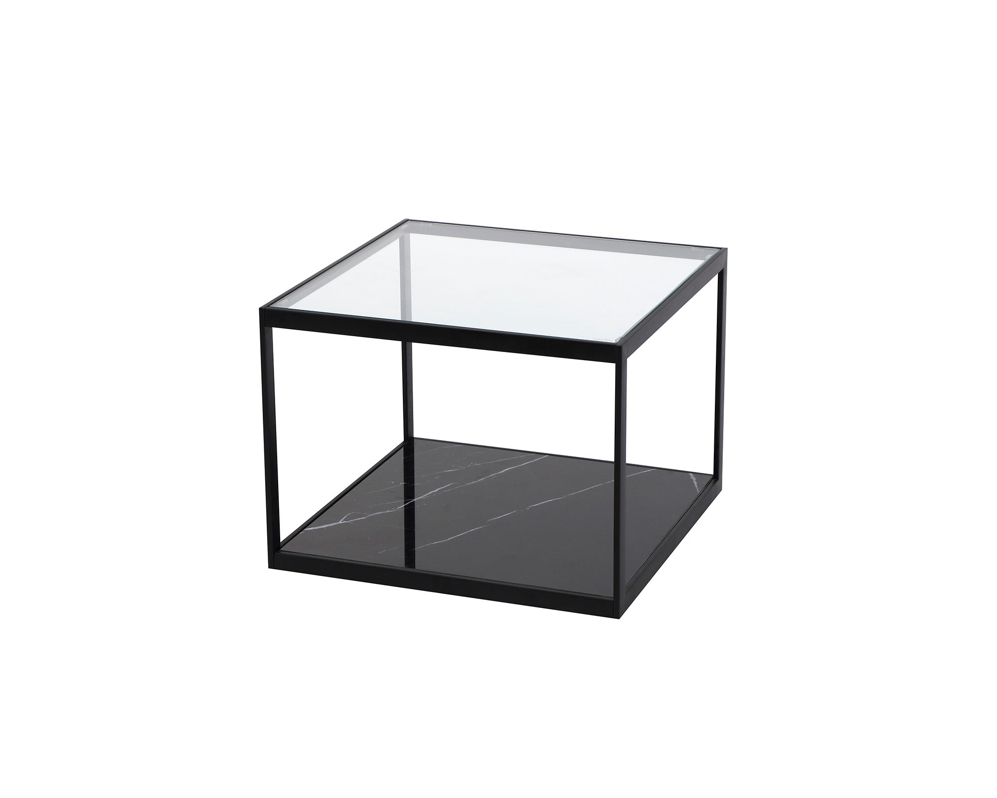 Tamon Coffee Table set of 2 - Black Marble