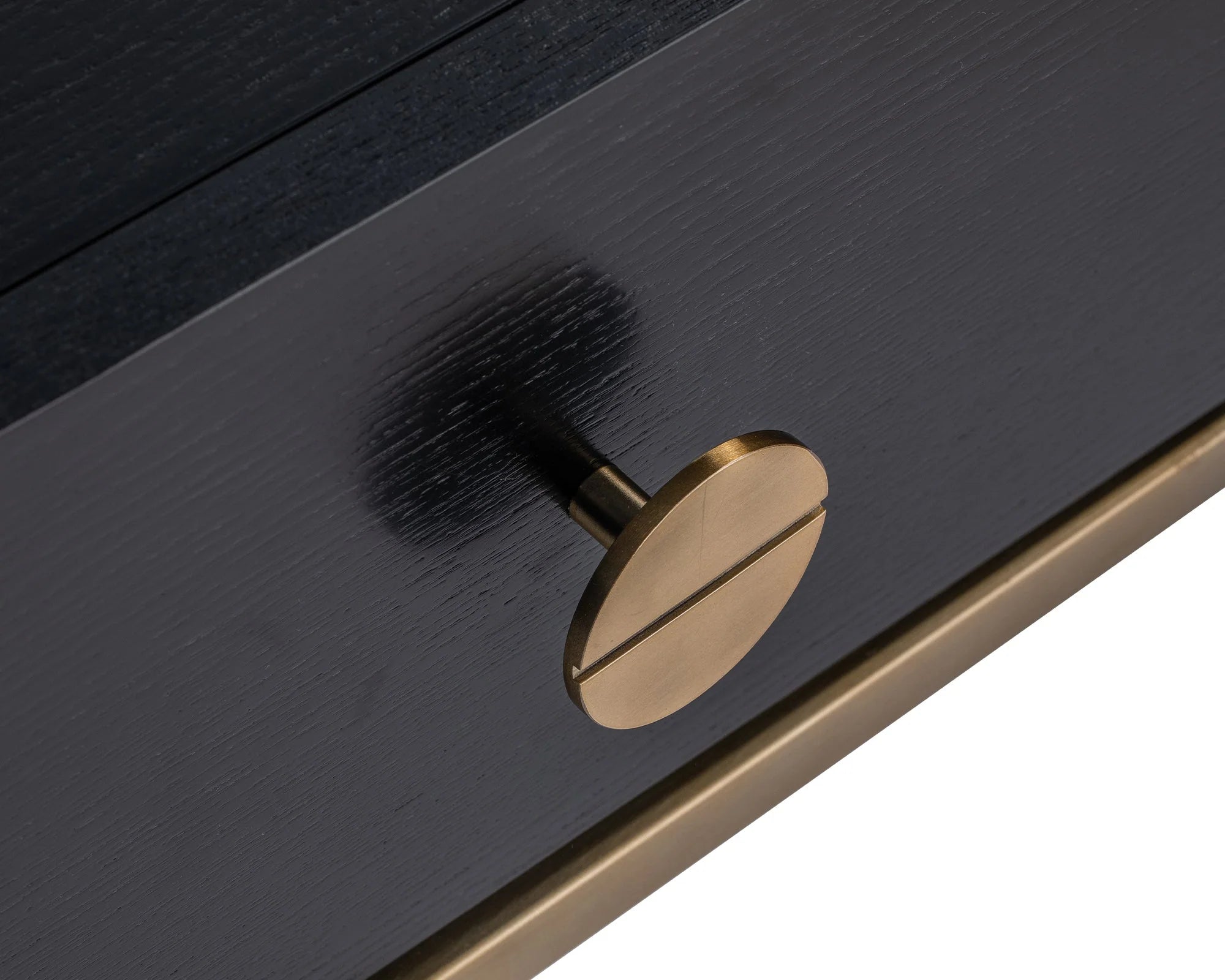 Rhapsody Black Wood Bedside Table