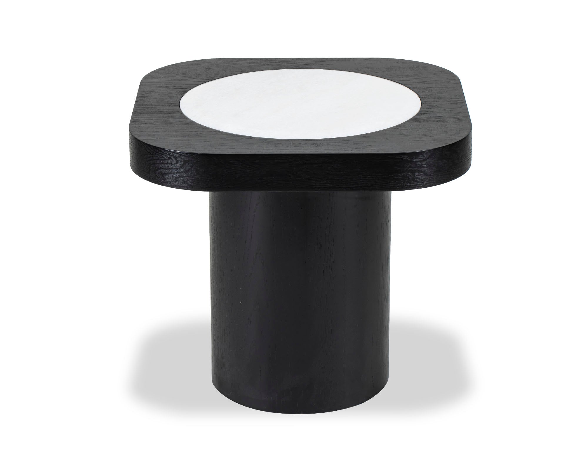 Mythos Side Table - Black Ash Wood