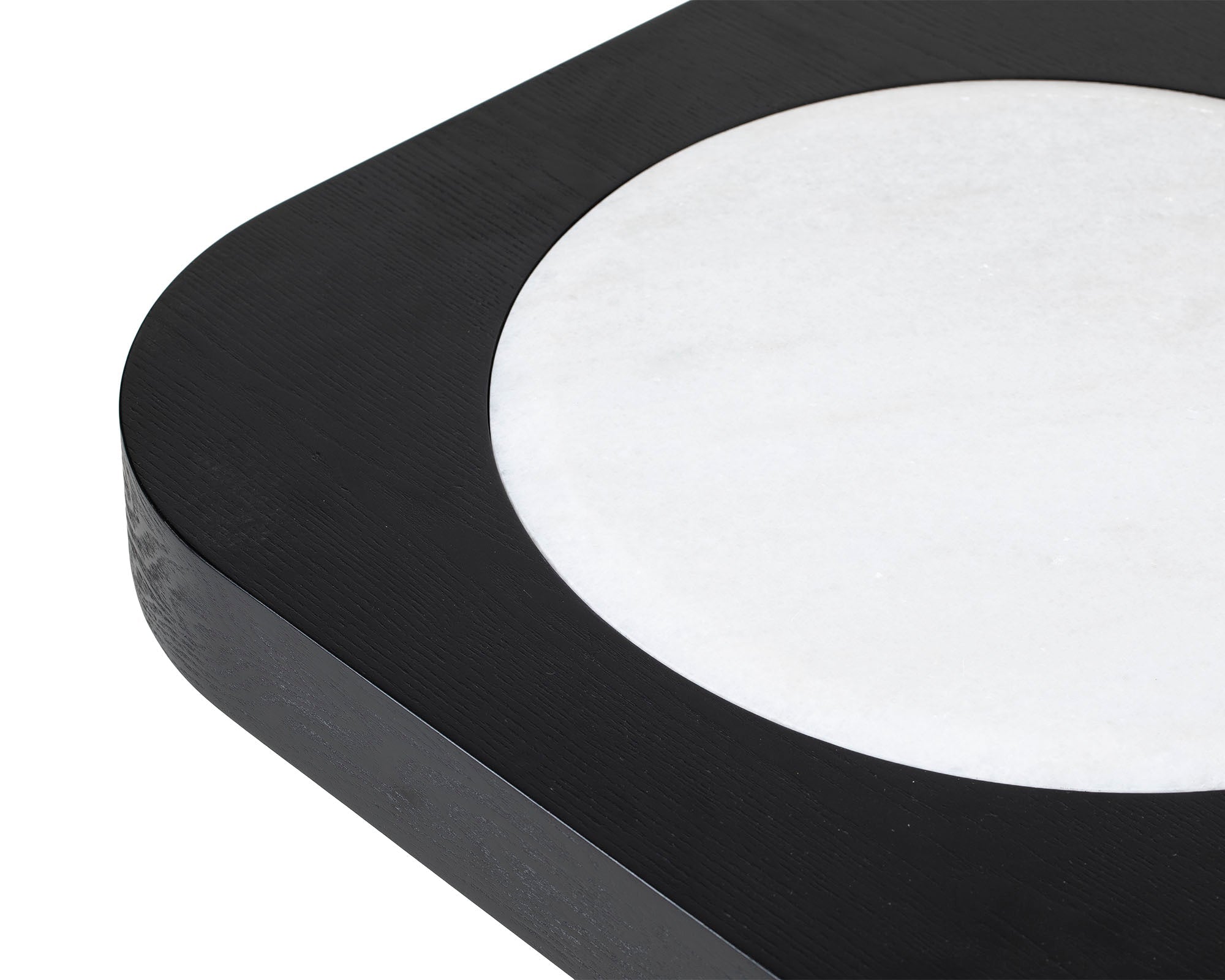 Mythos Side Table - Black Ash Wood
