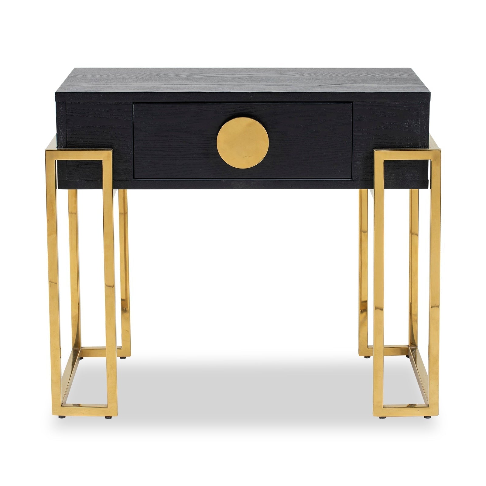Paradigm Black Ash Wood Bedside Table