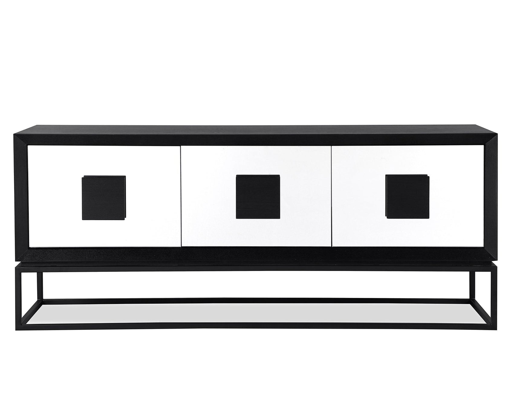 Etna Black Ash Veneer Media Sideboard