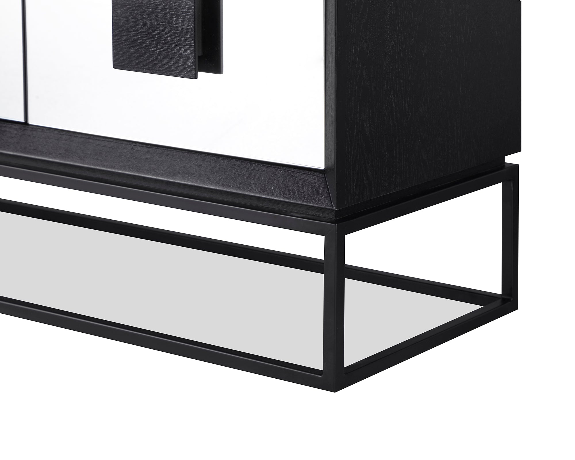 Etna Media Sideboard - Black Ash Venne