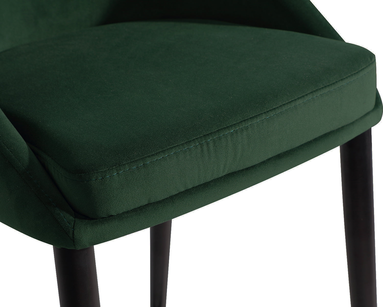 Arden Bar Stool - Gainsborough Emerald Green Velvet