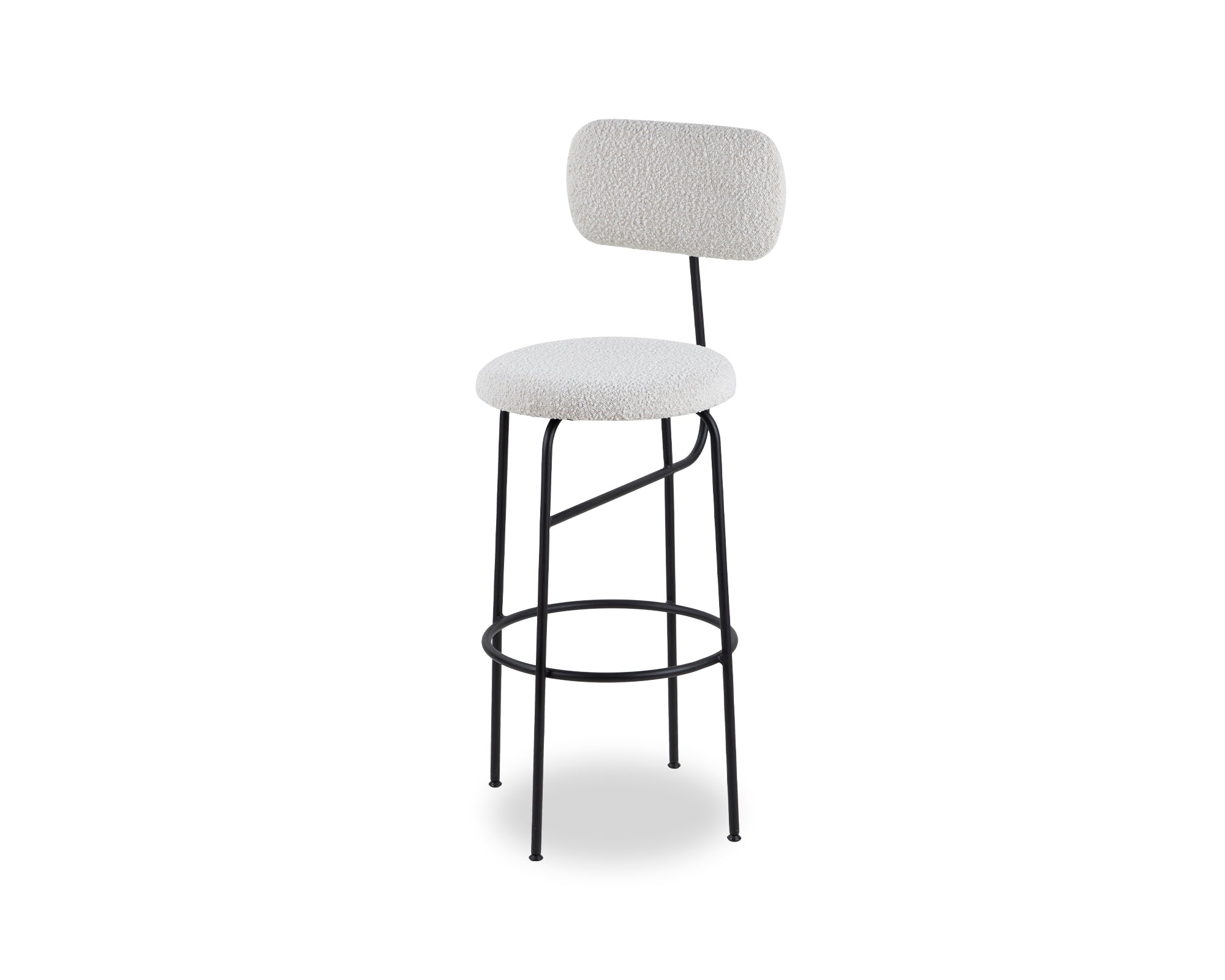 Seclus Bar Stool - Boucle Sand
