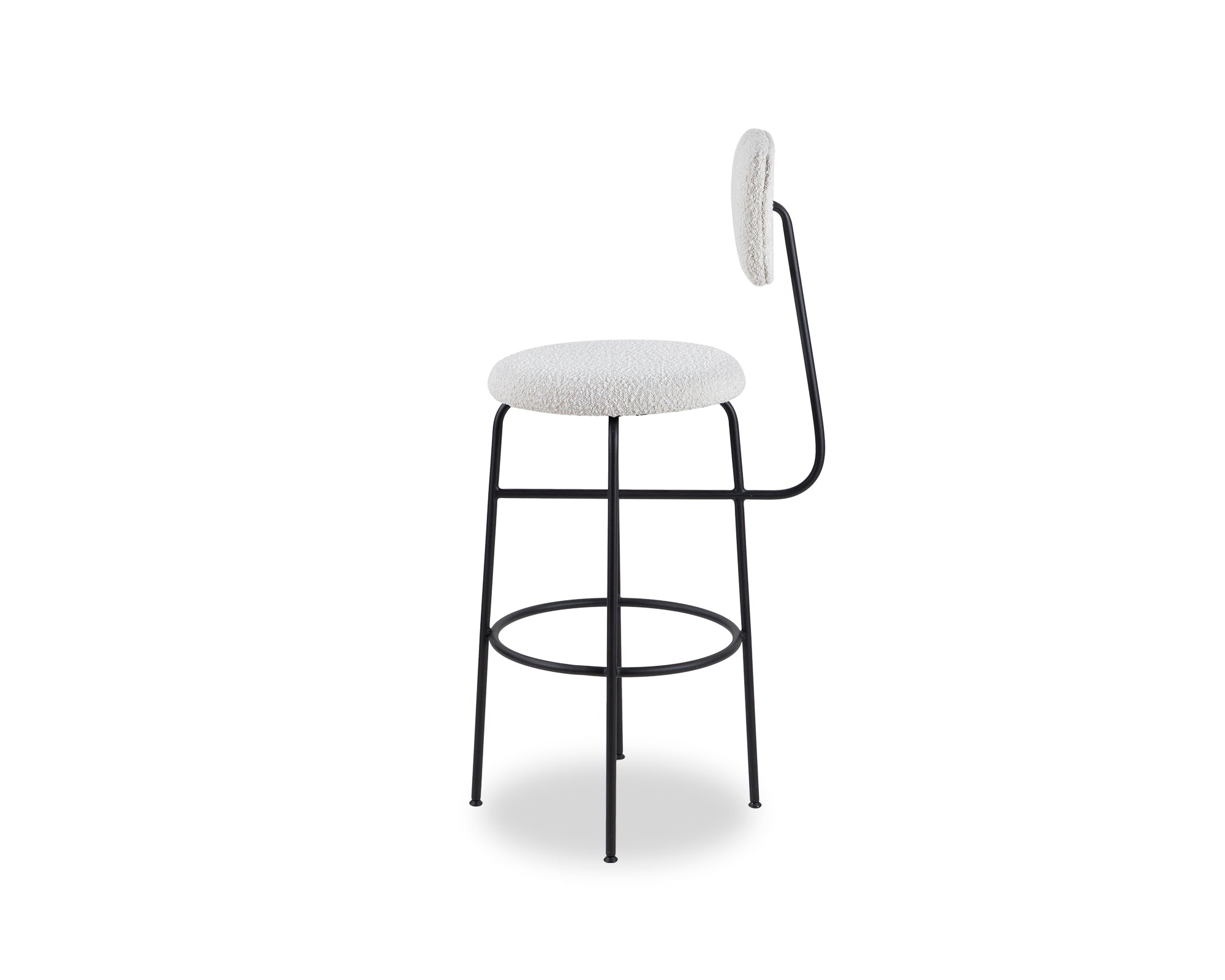 Seclus Bar Stool - Boucle Sand