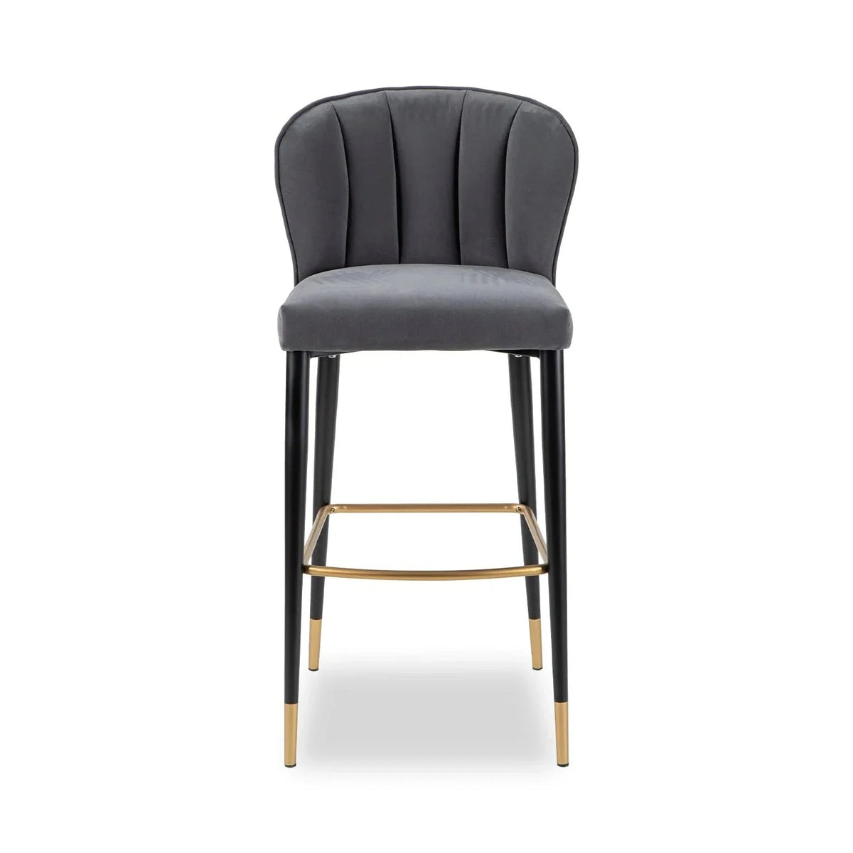 Maya Toscana Ancor Velvet Bar Stool