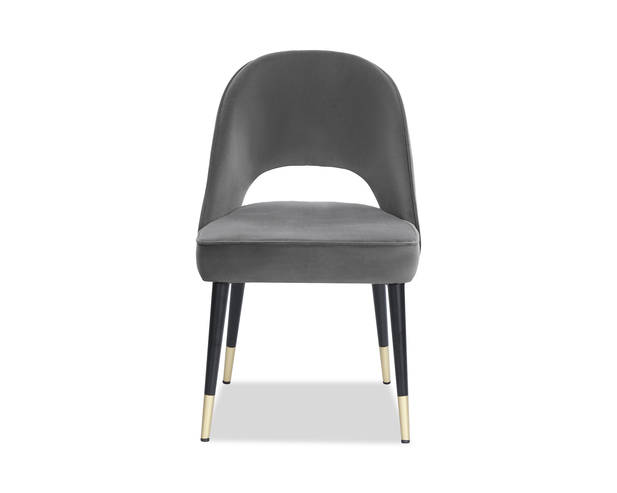 Yves Dining Chair set of 2 - Kaster II Slate Velvet